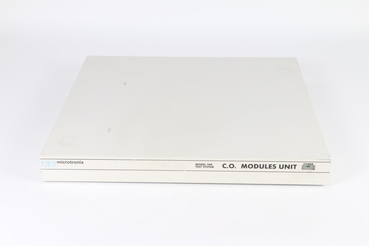 Microtronix Microtronix Model 500 Test System 540 C.O. Modules Unit – NTC Tech