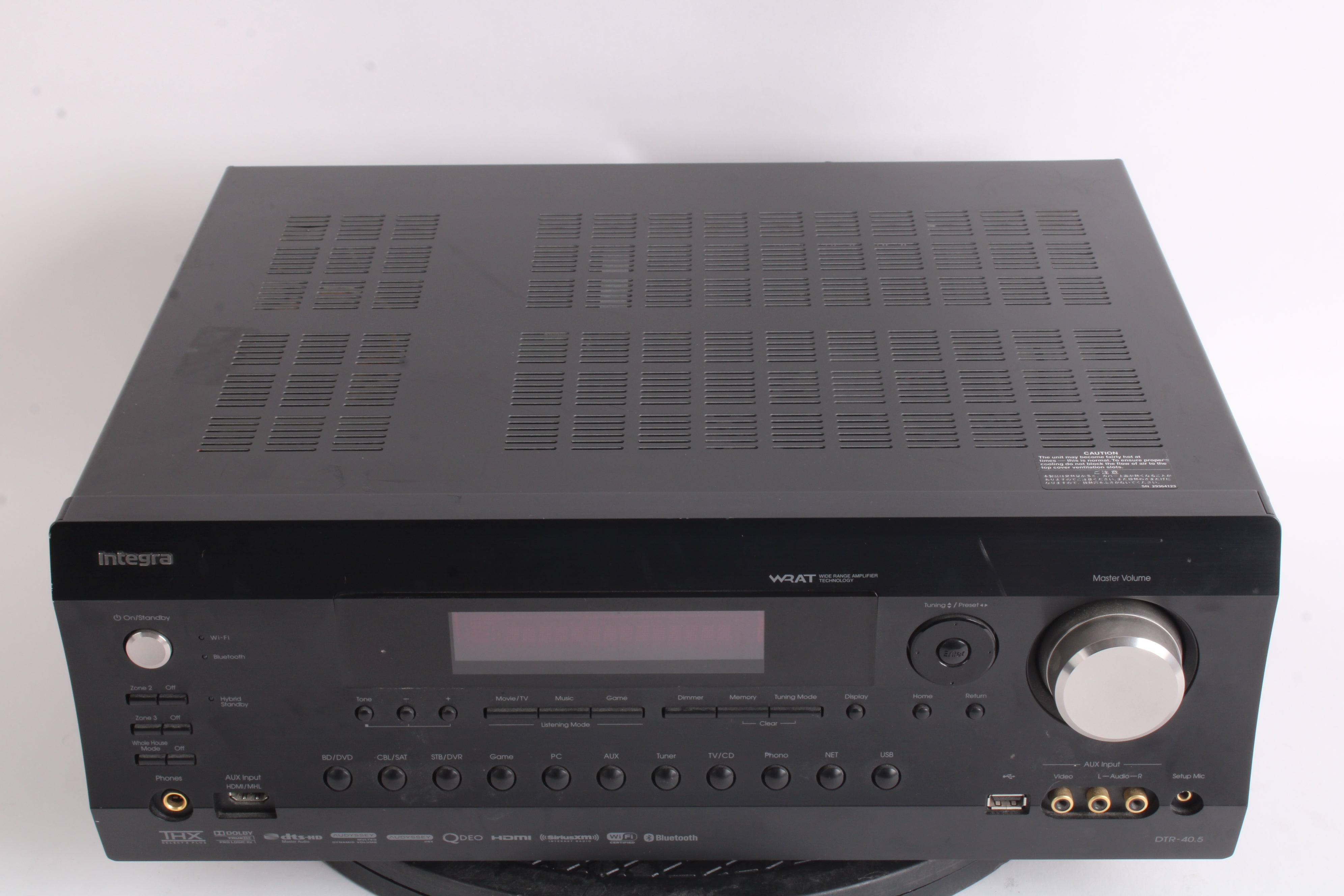 Dtr40 Integra DTR 40.5 AV Receiver 7.2-Channel Network Home Entertainment 11 ...
