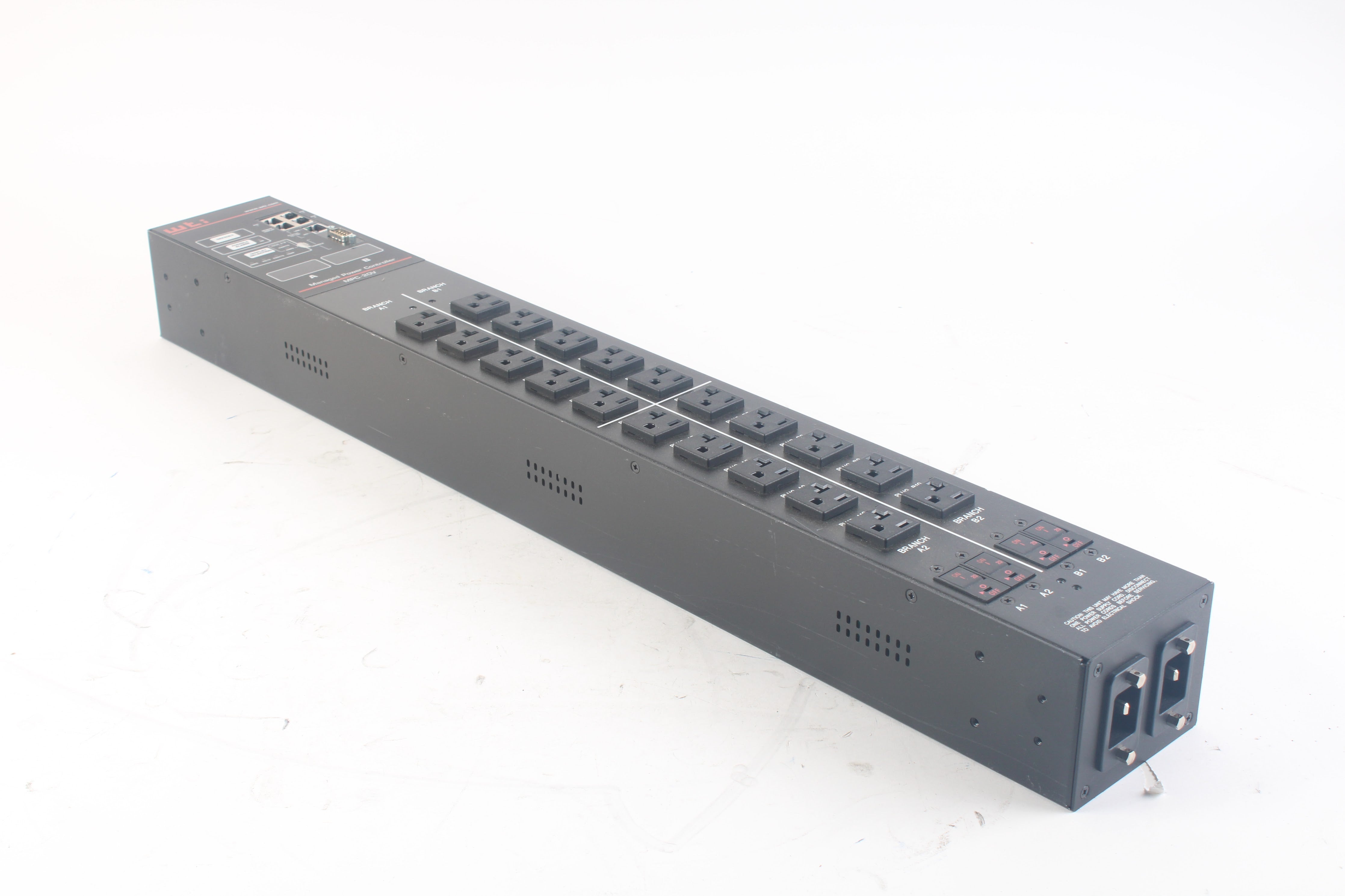 Mpc Rack WTI MPC-20V Rack Remote Managed Power Controller MPC-20VS20-1 / MPC-20 ...