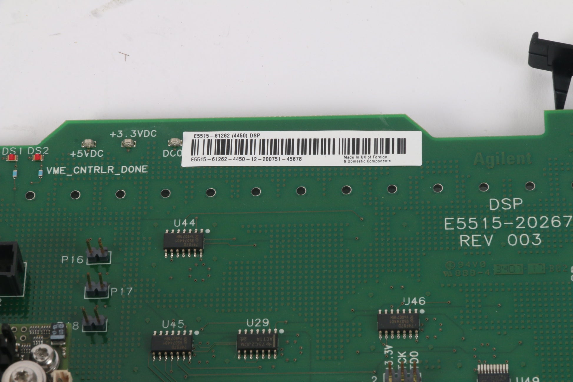 Agilent E5515-20267 DSP Interface Board Assembly – NTC Tech