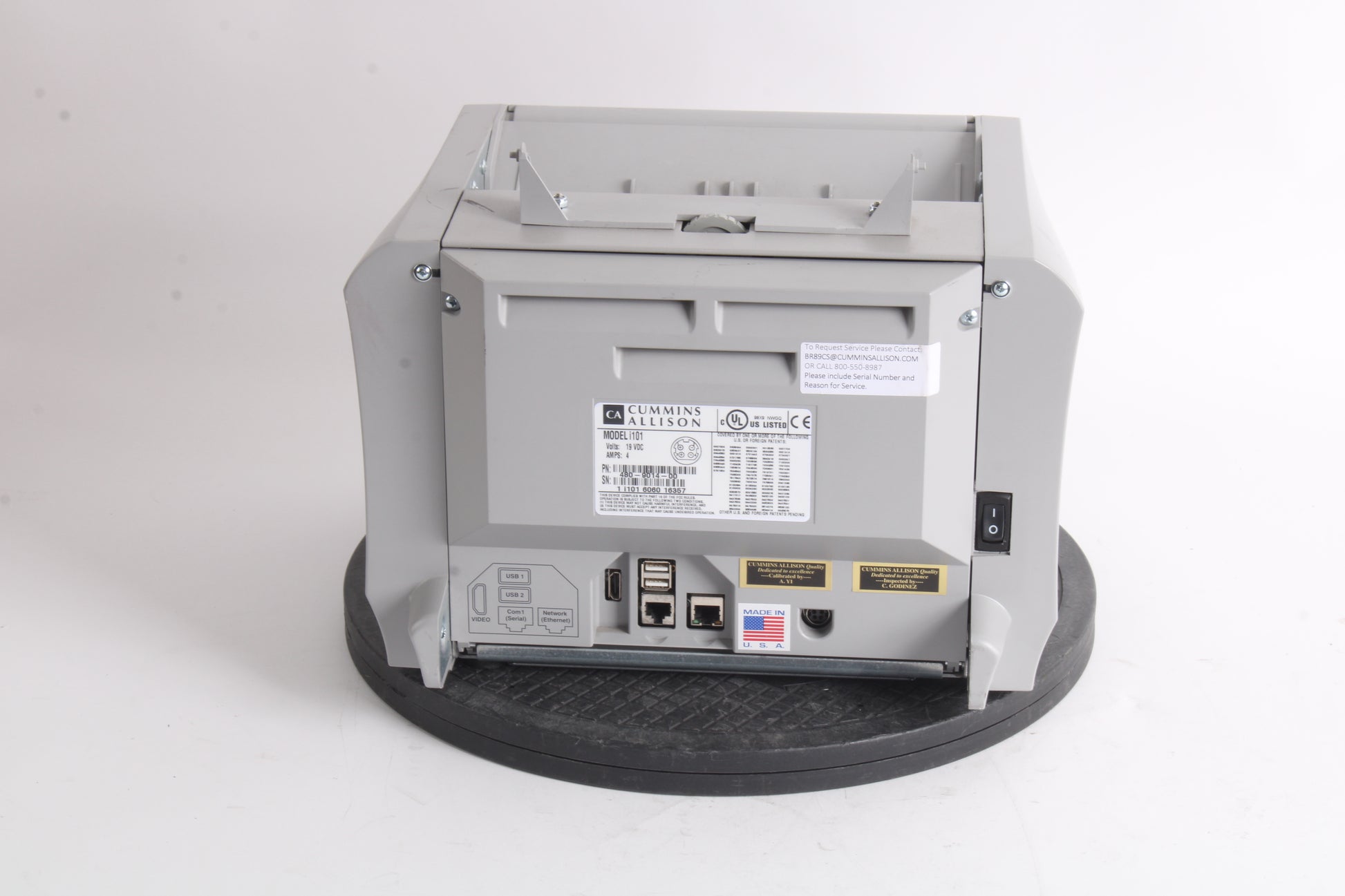 Cummins Allison i101 JetScan IFX i100 Automated Currency Counter -Scra ...