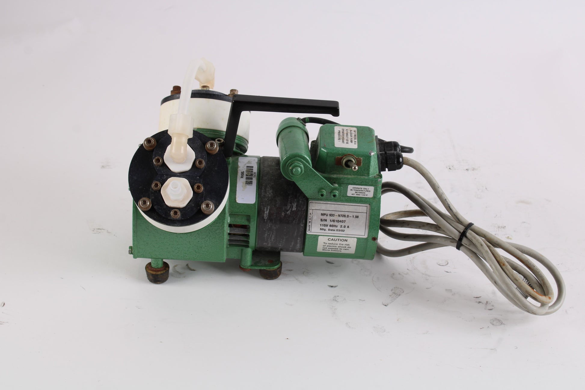 Chemglass CG-4800-02 Vacuum Pump – NTC Tech