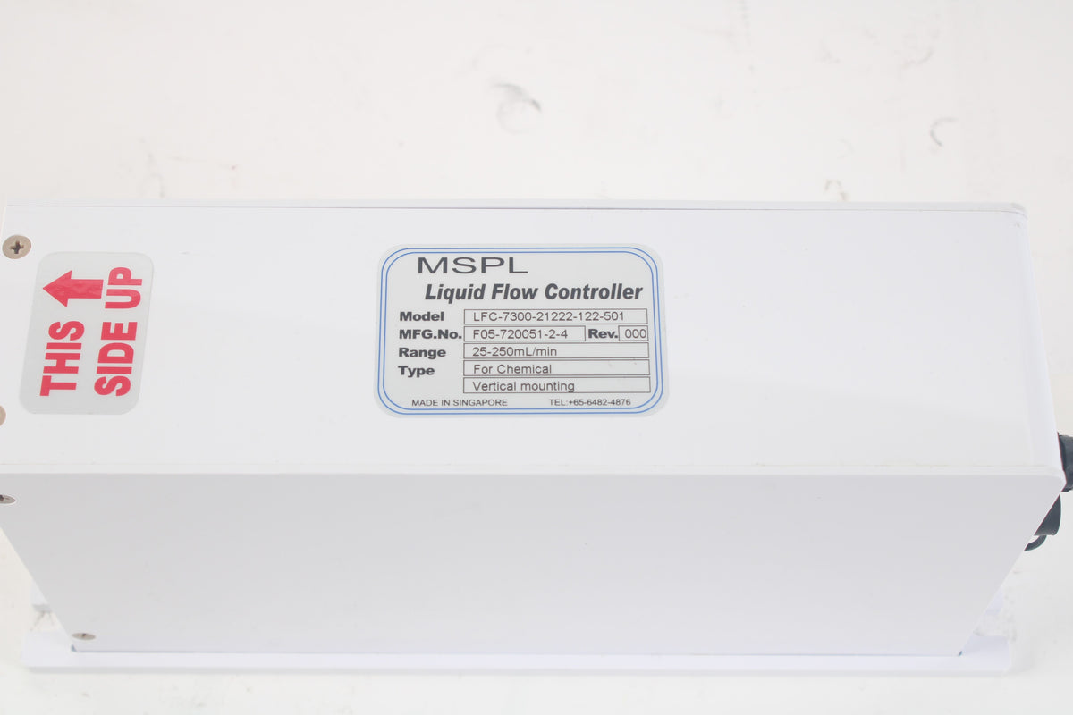 Mspl Material MSPL LFC-7300-21222-122-501 Liquid Flow Controller – NTC Tech