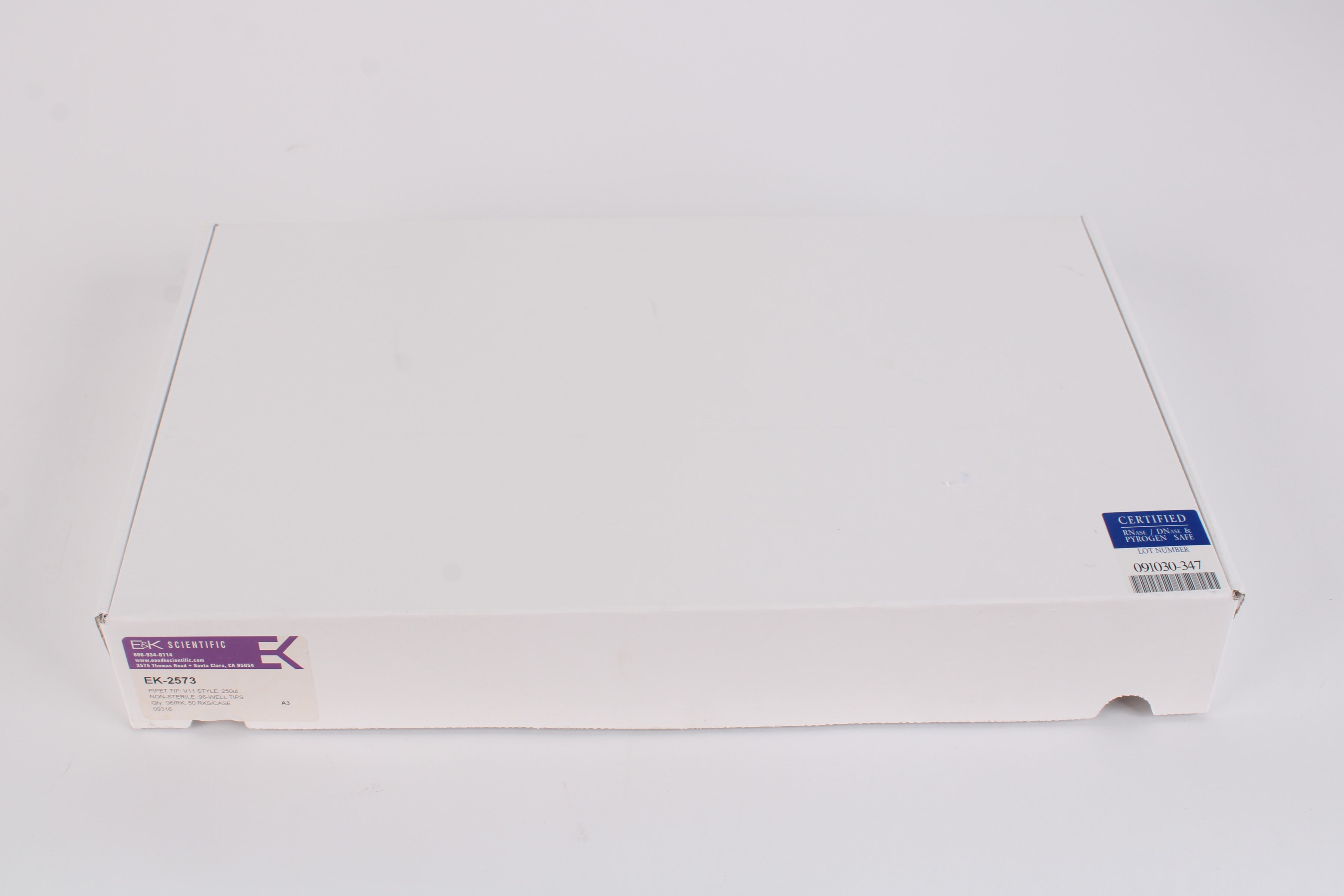 E&K Scientific EK-2573 250uL 96-Well Bottom Plate Qty 10 - NEW – NTC Tech