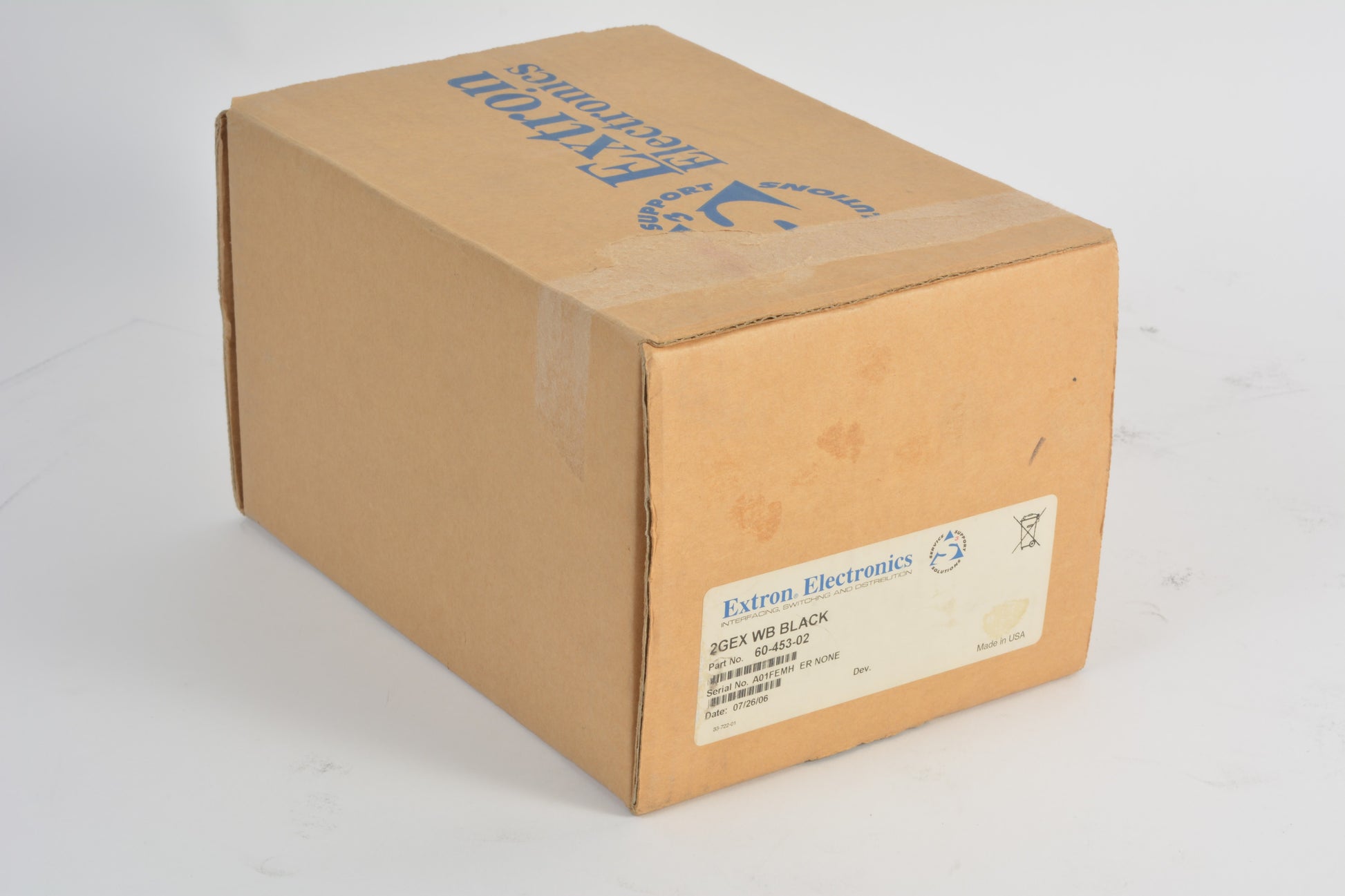Extron External Wall Box 2GEX WB Brack 60-453-02 - New – NTC Tech