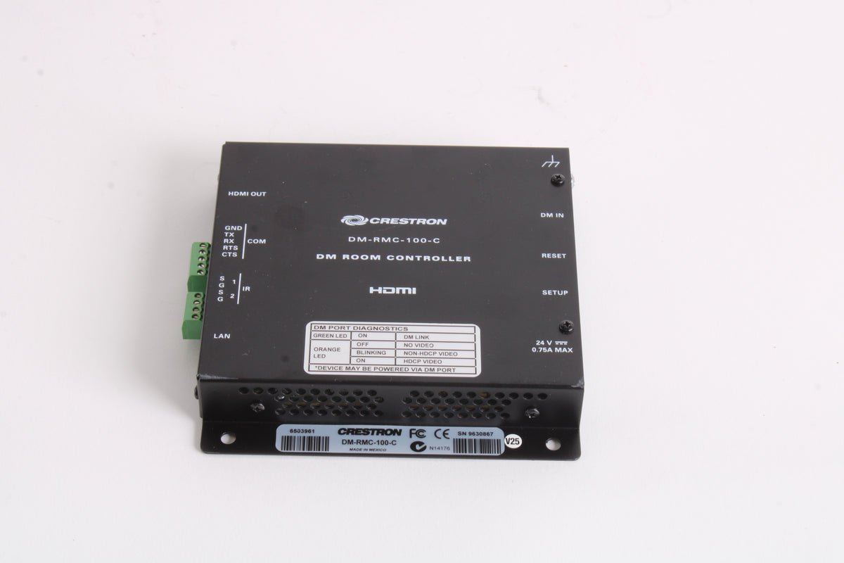 Dm Rmc 100 Crestron DM-RMC-100-C Digital Media Receiver & Room Controller 6503961 ...