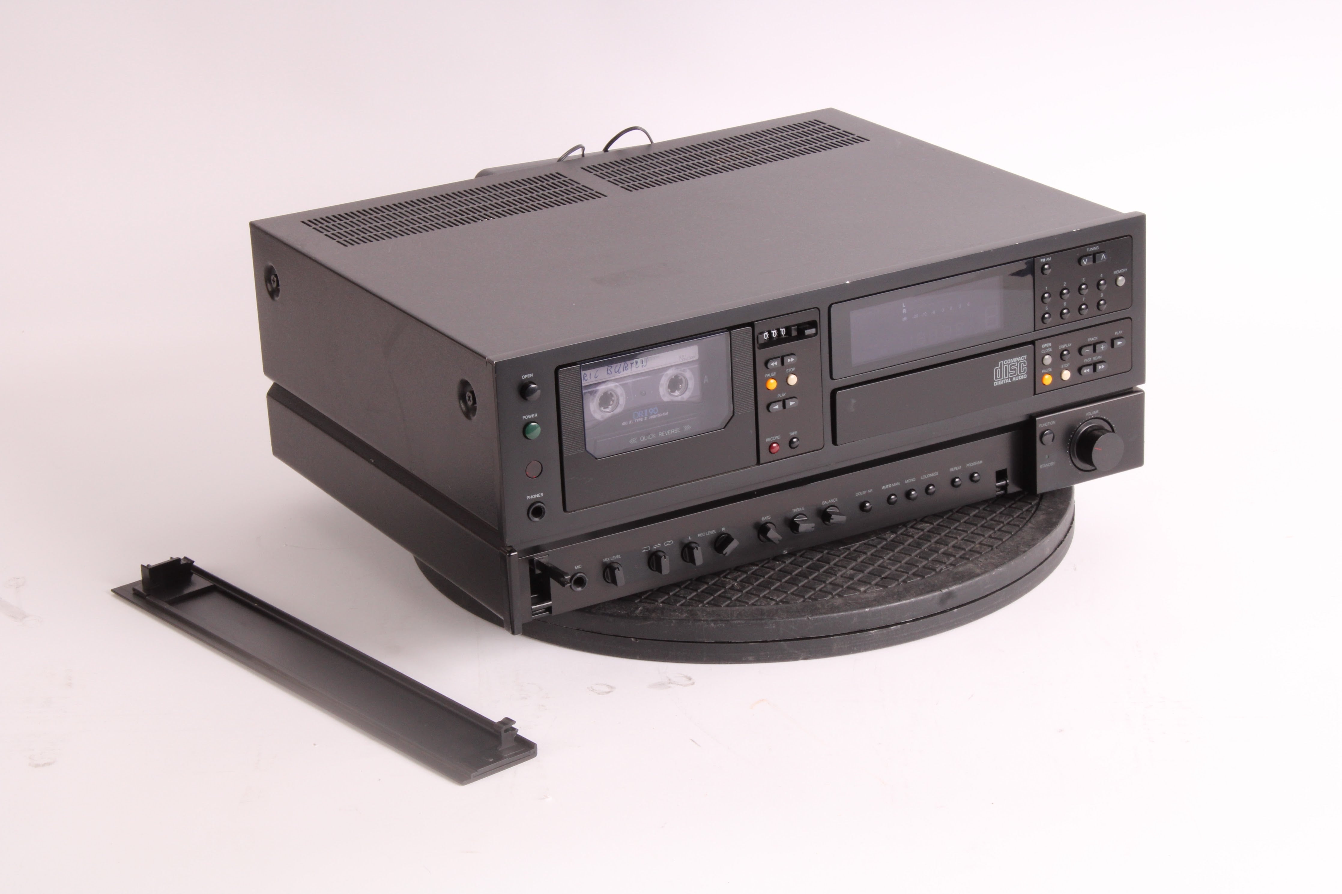 Protron 3000 Proton AI-3000 II Audio CD/Cassette AM/FM Stereo Receiver - AS IS – NTC ...