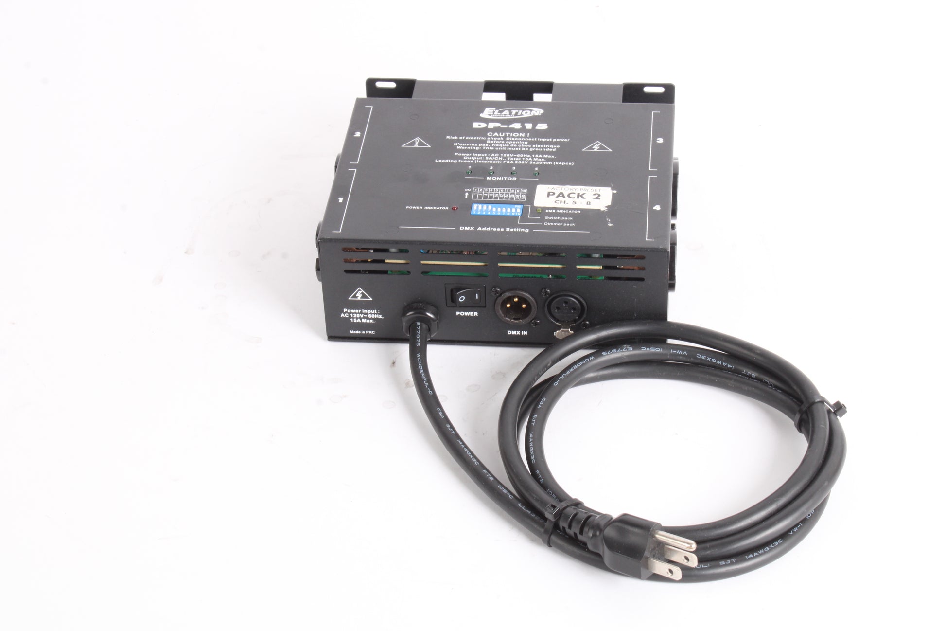 Elation Stage DP-415 Pak 1 Pak 2 Dimmer System as shown+Stage setter-8 Elation Stage DP-415 Pak 1 Pak 2 Dimmer System as shown+Stage setter-8