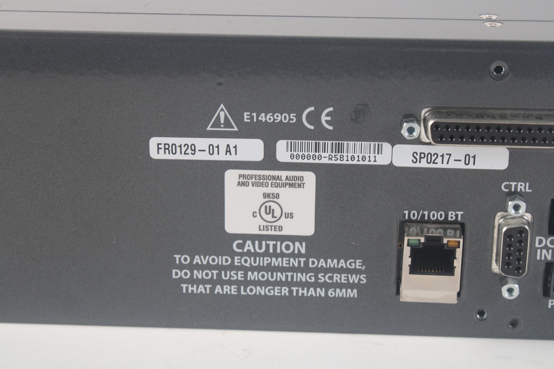 Miranda NV9648 Server/ Multi-Mode Router Control Panel – NTC Tech