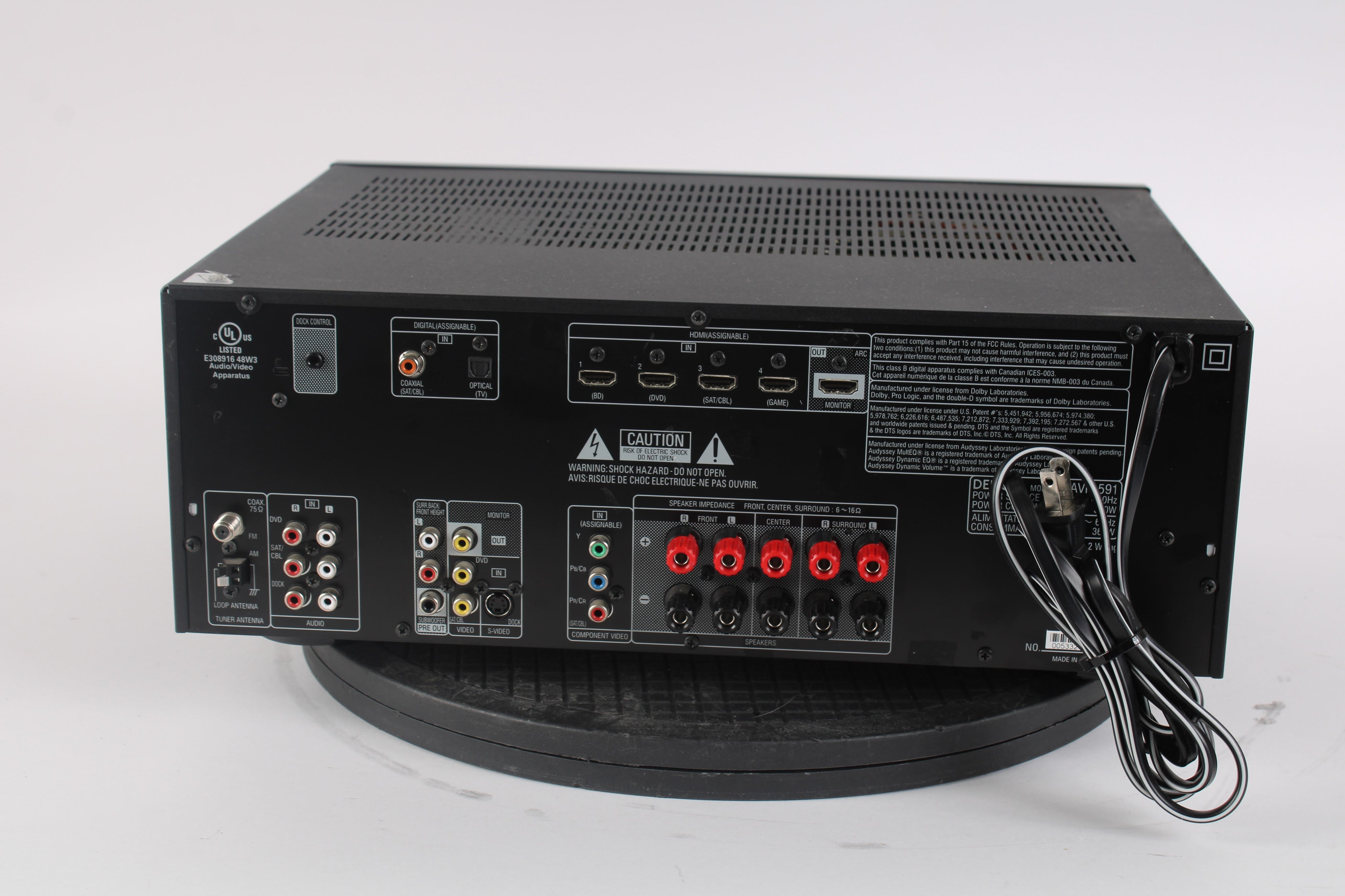 Denon AVR-591 5.1 Channel AV Surround Receiver – NTC Tech