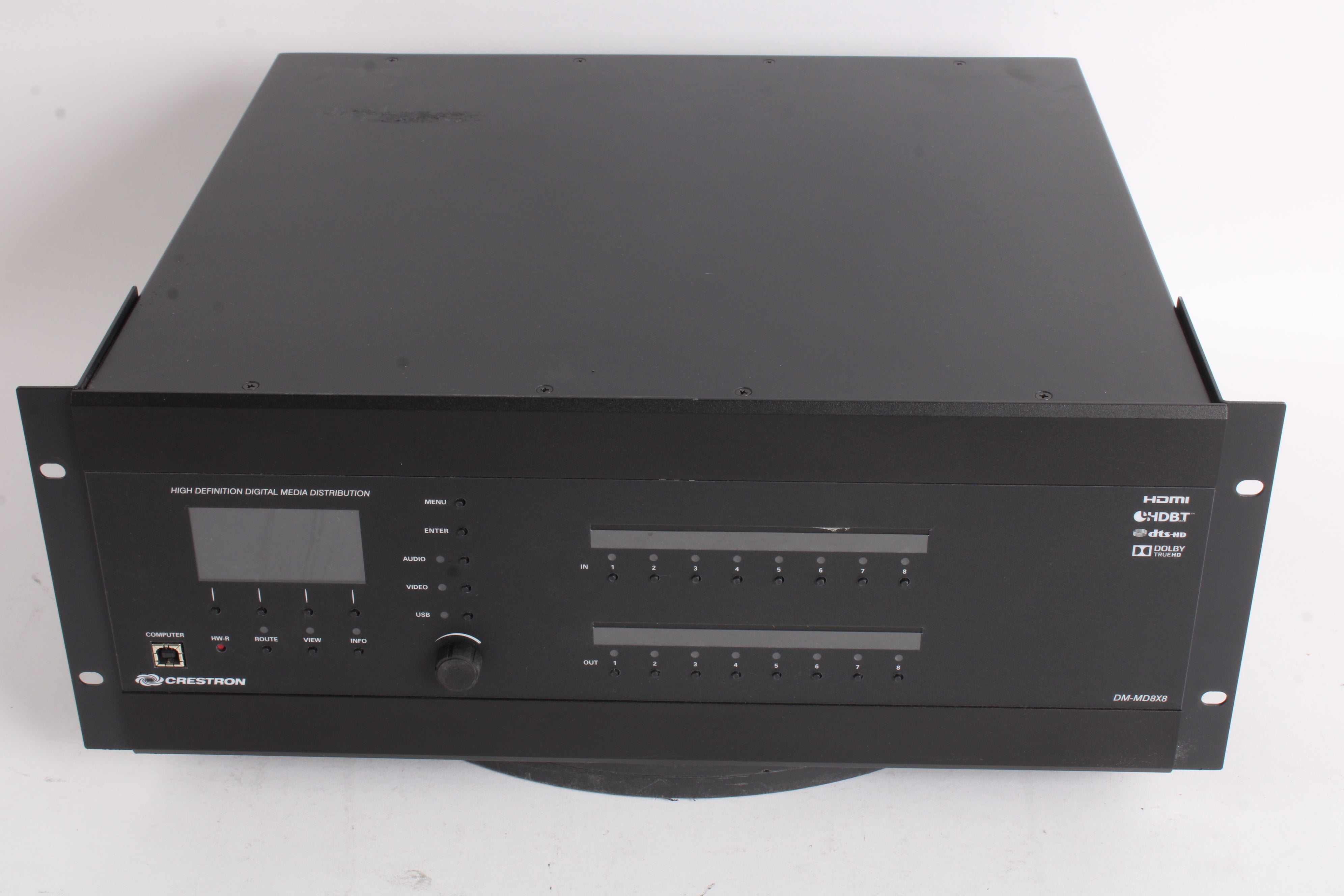 Crestron Dmx Module Crestron DM-MD8X8 Digital Media Modular 8X8 Switcher With 13x Card Mod ...
