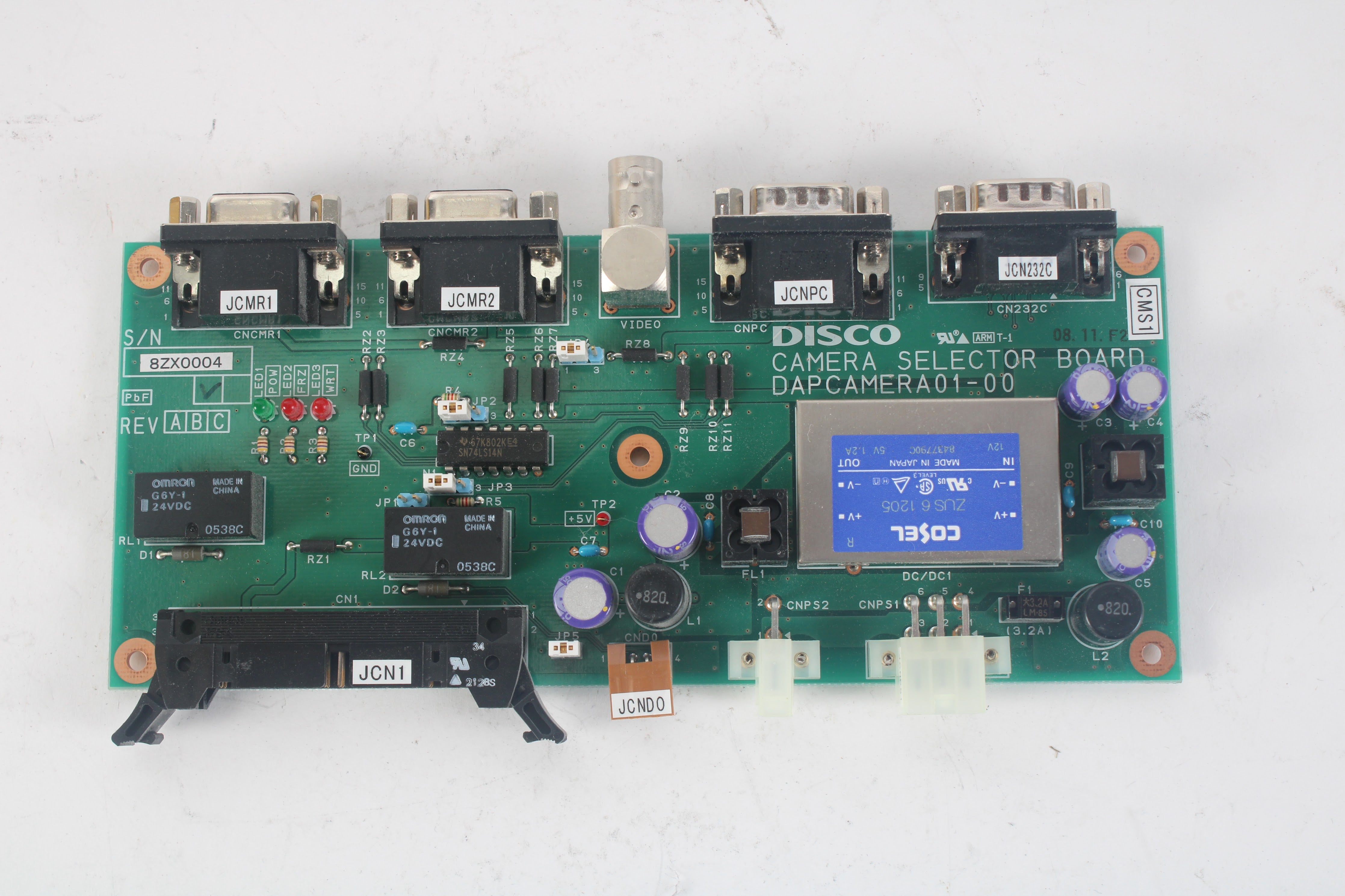 Camera Sector Pin Disco DAPCAMERA01-00 Camera Selector Board – NTC Tech