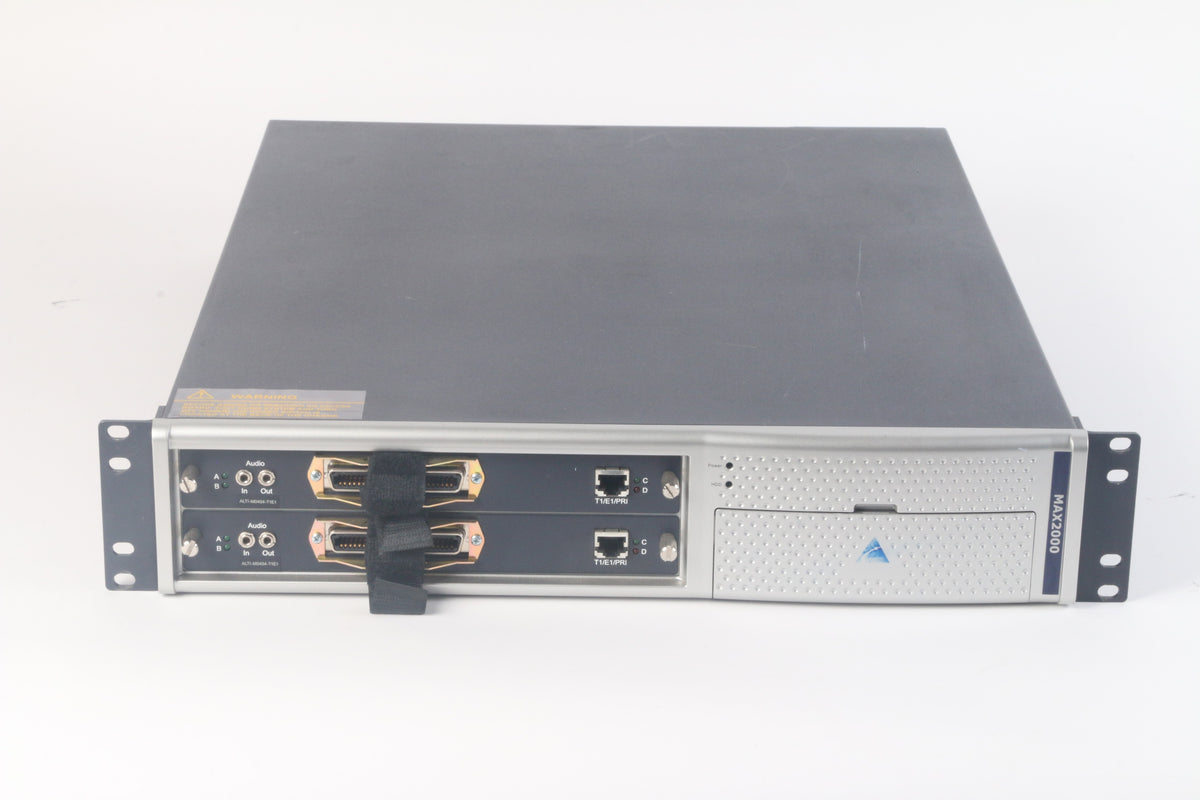 Max2000 Altigen IP-IBX ALTI-MAX2000-A1 Phone System Cabinet W/ 2x ALTI-M0404-T ...