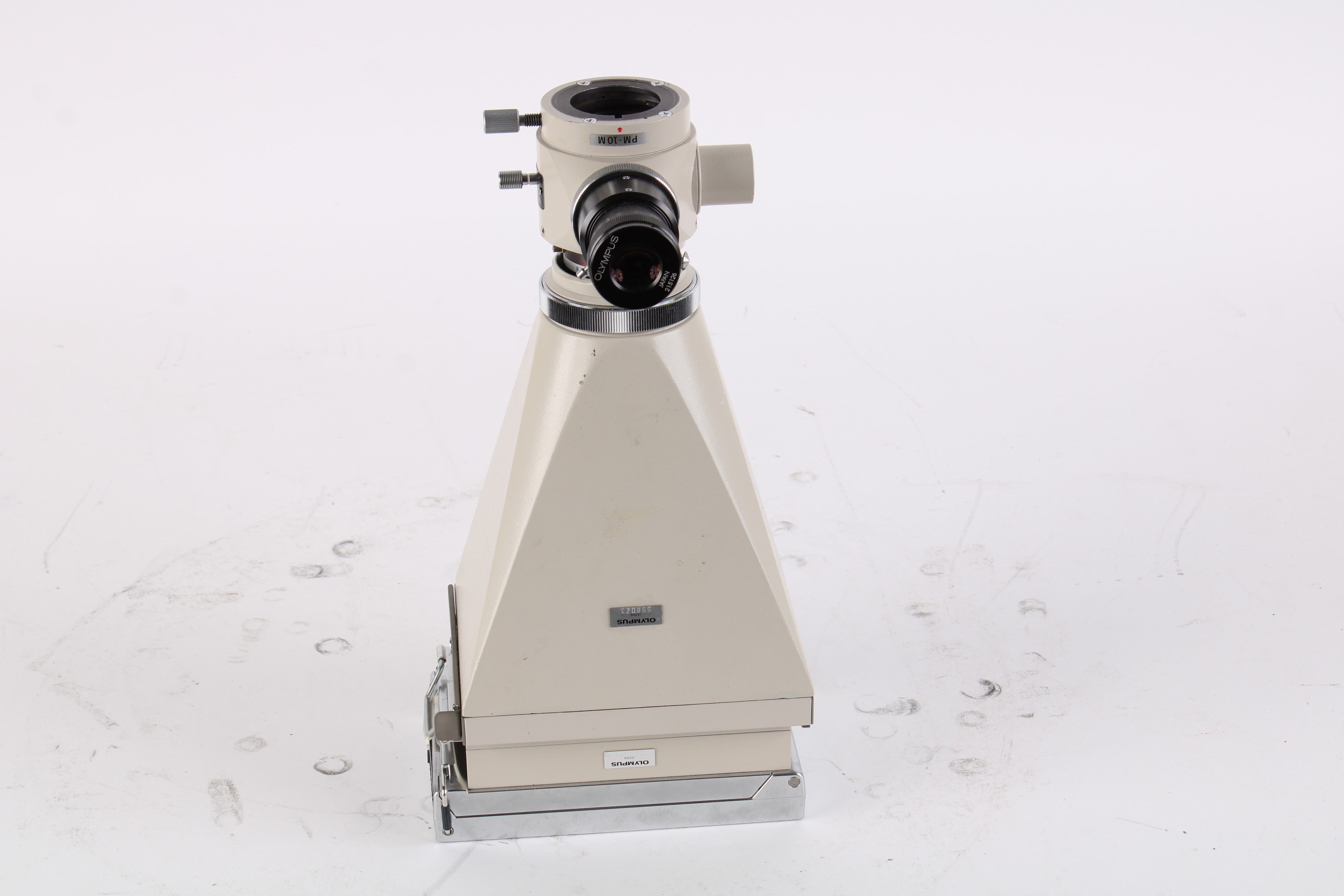 Olympus PM10M Microscope Camera Attachment W/ Olympus Lens NTC Tech