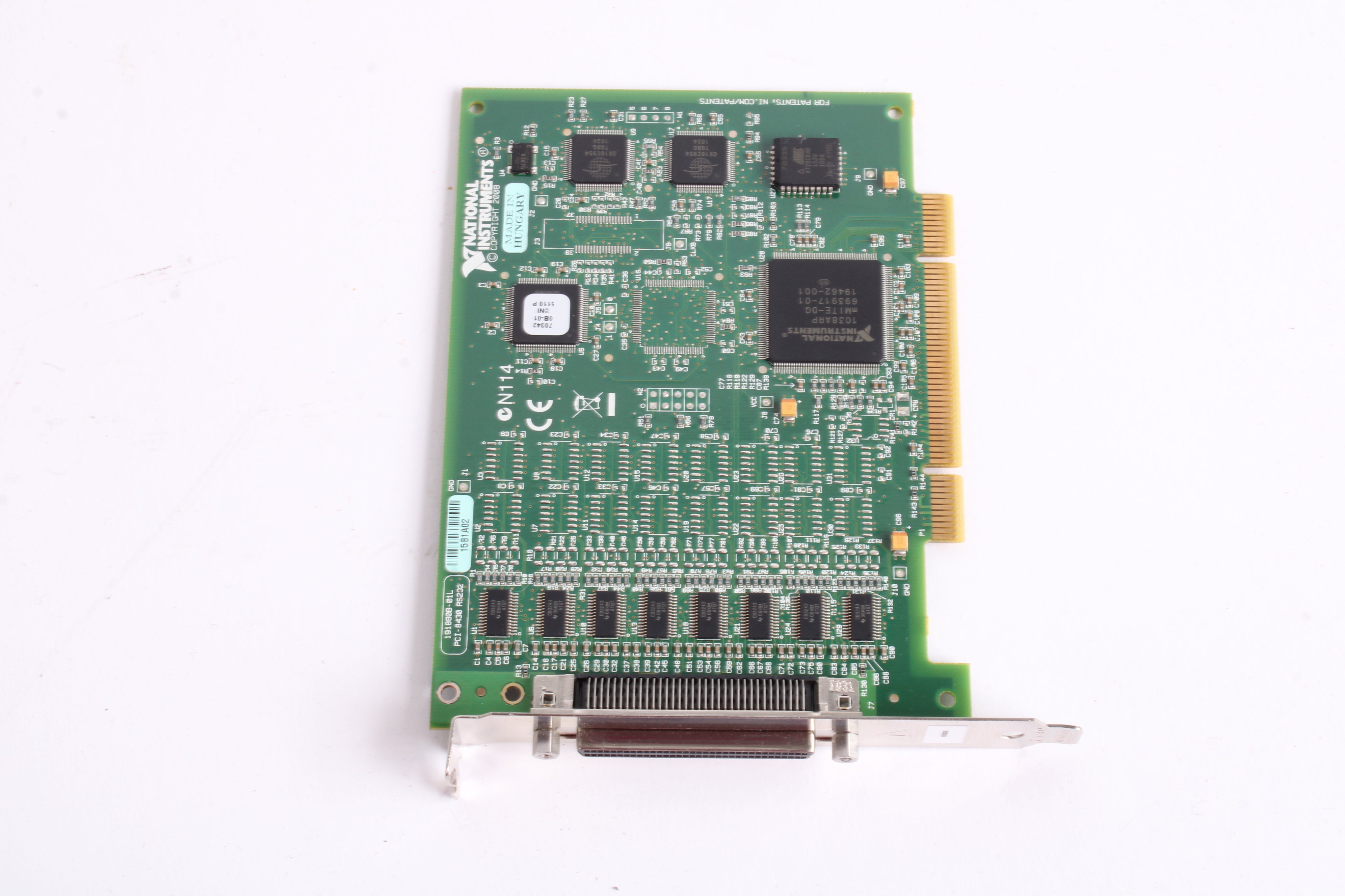 National Instruments NI PCI-8430 RS232 Serial Interface Card 191880B-0 ...