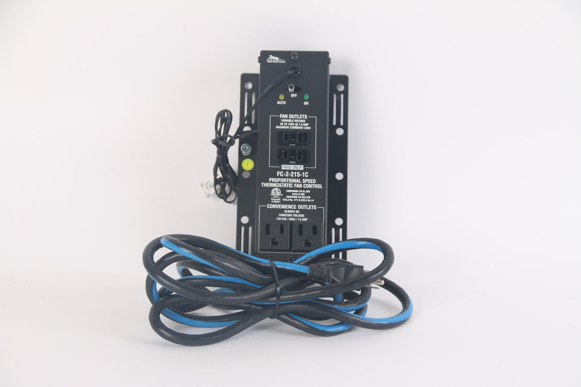 Contrôleur De Ventilateur Middle Atlantic FC-4-1C – Thermostatique, Vitesse Proportionnelle