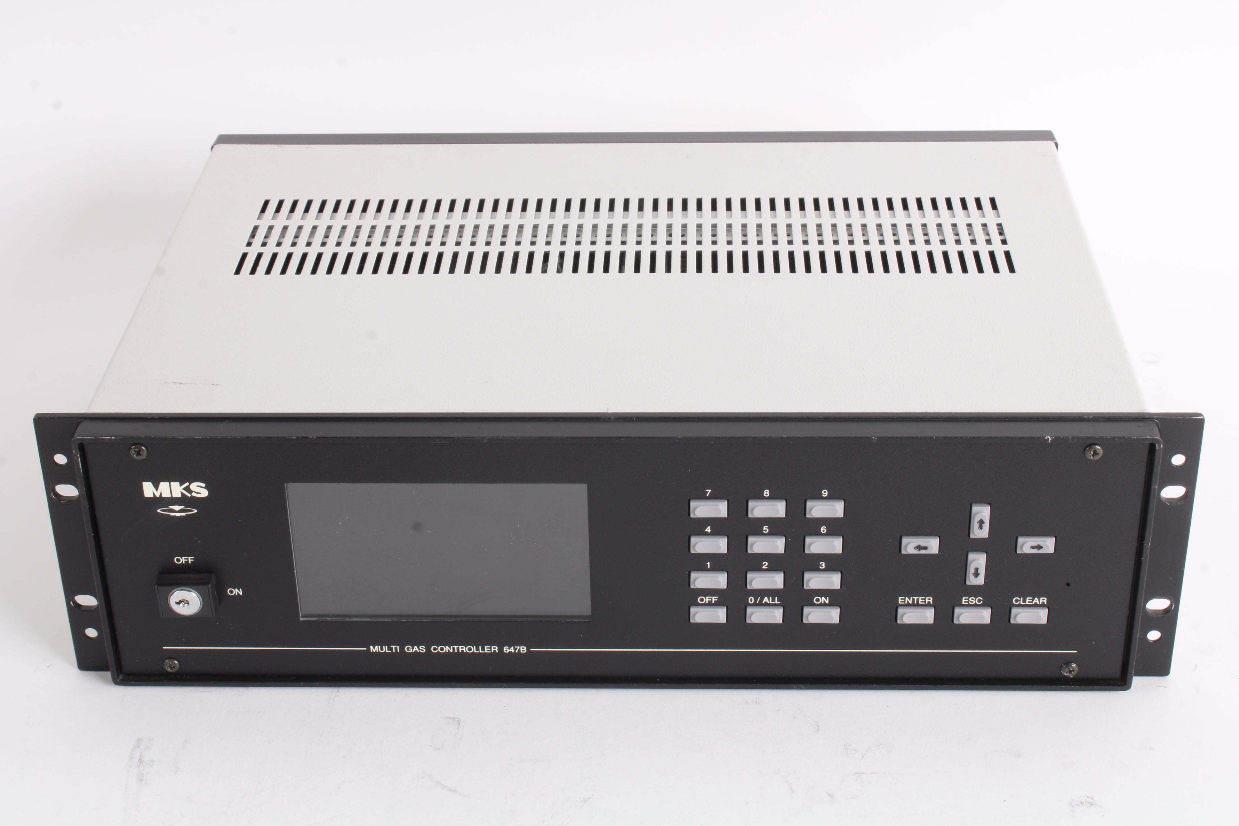 Mks Multi Key MKS 647B-12502 647B Multi Gas Controller # 647B-14351 - Fair Condition ...