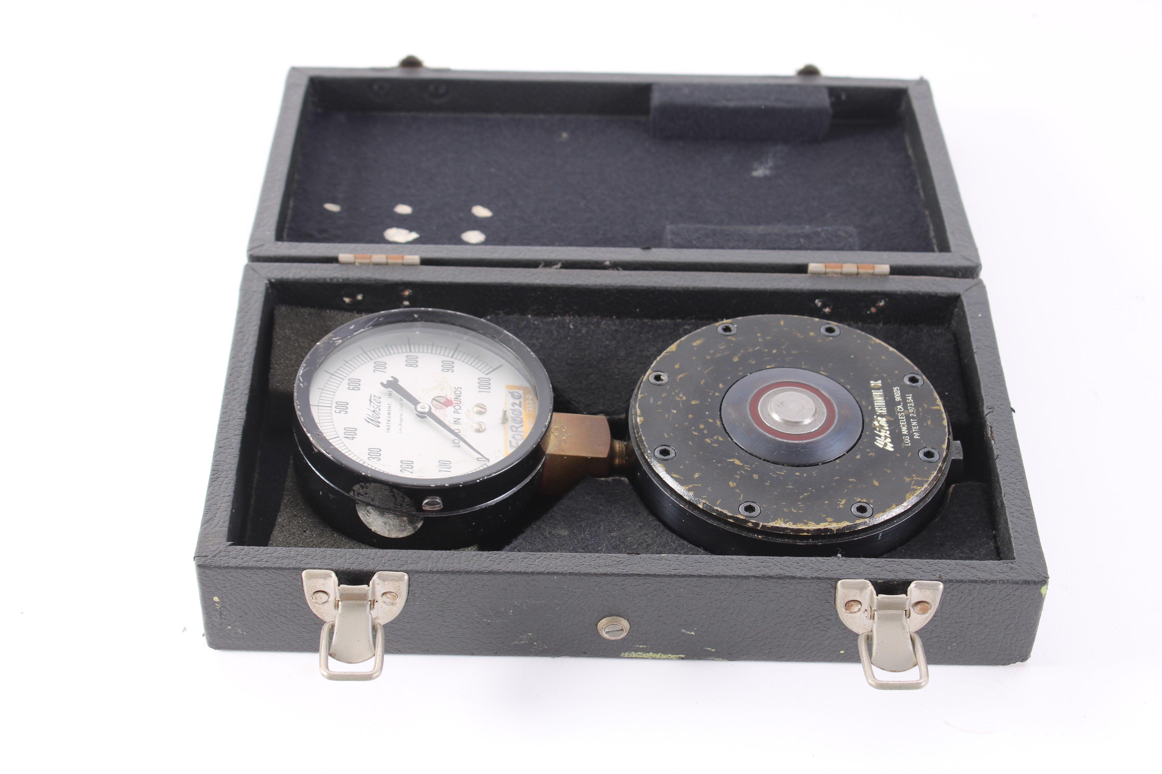 Webster Instruments Webster Instrument Hardness Tester W/ Gage and Case - Fair Condition ...