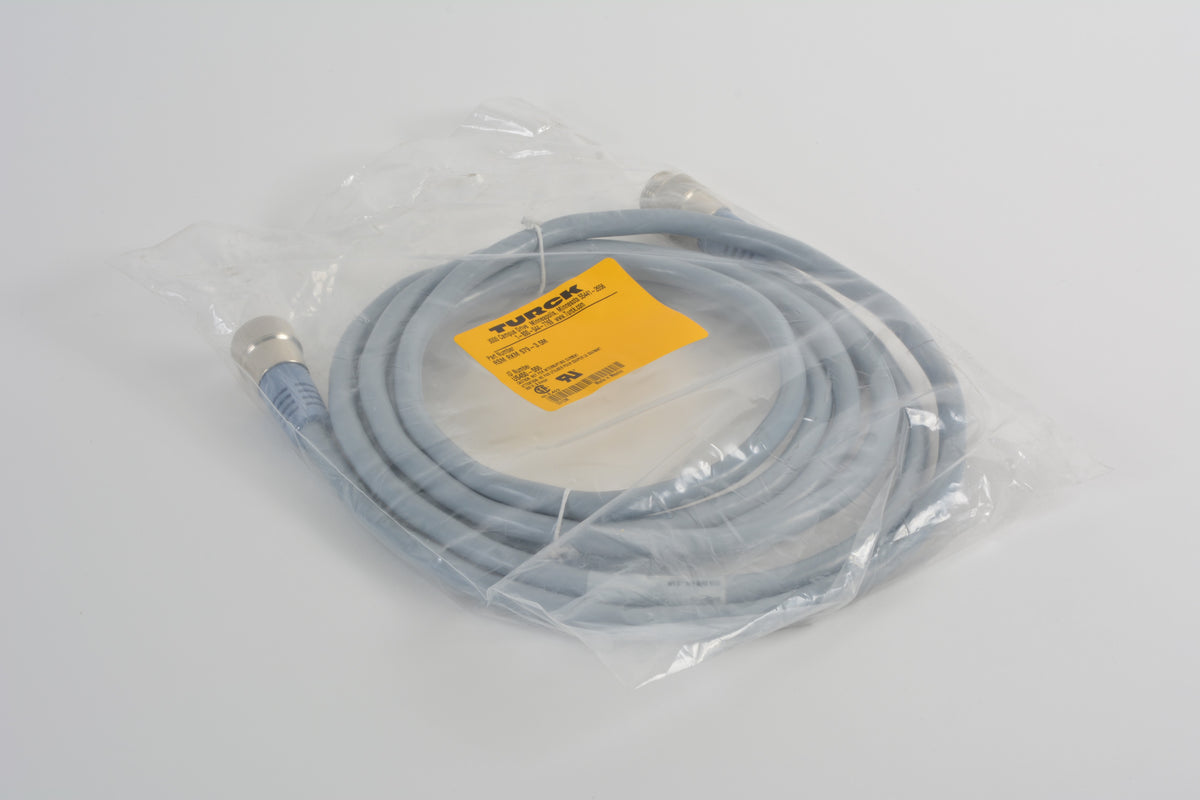 Turck Rk 9 Pin Cable Turck RSM RKM 579-3.5M Cable 5 Pin M to 5 Pin F - New – NTC Tech