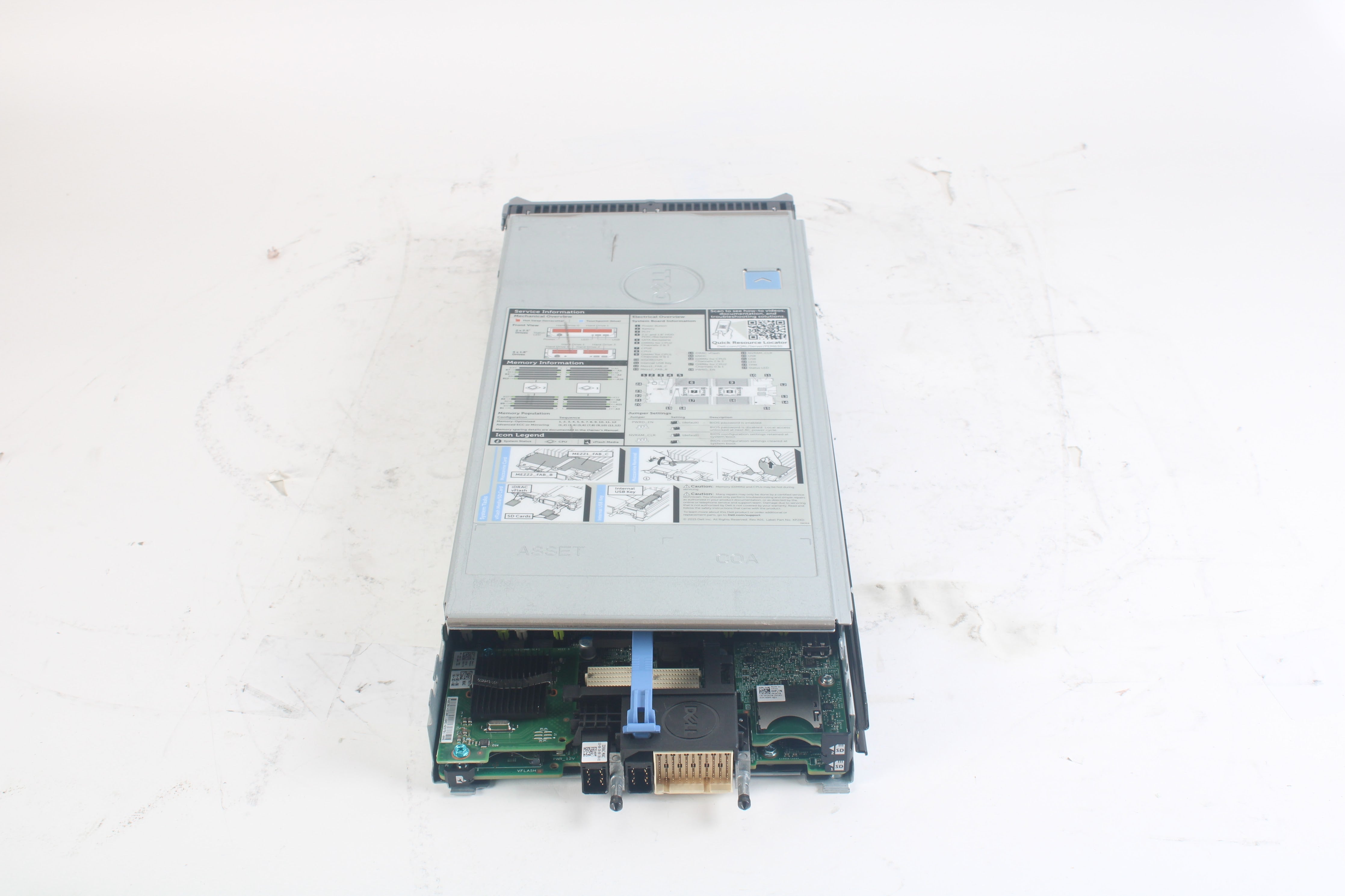Serveur Lame Dell M630 Blade M630-4SFF Sans CPU RAM Stockage Occasion
