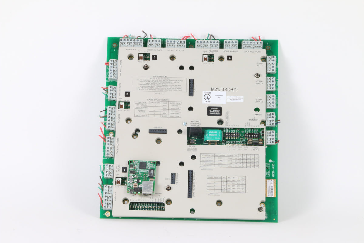 M2150 R232 Module Symmetry M2150 4DBC Door Controller W/M011AA002-01R and Wiegand Interf ...