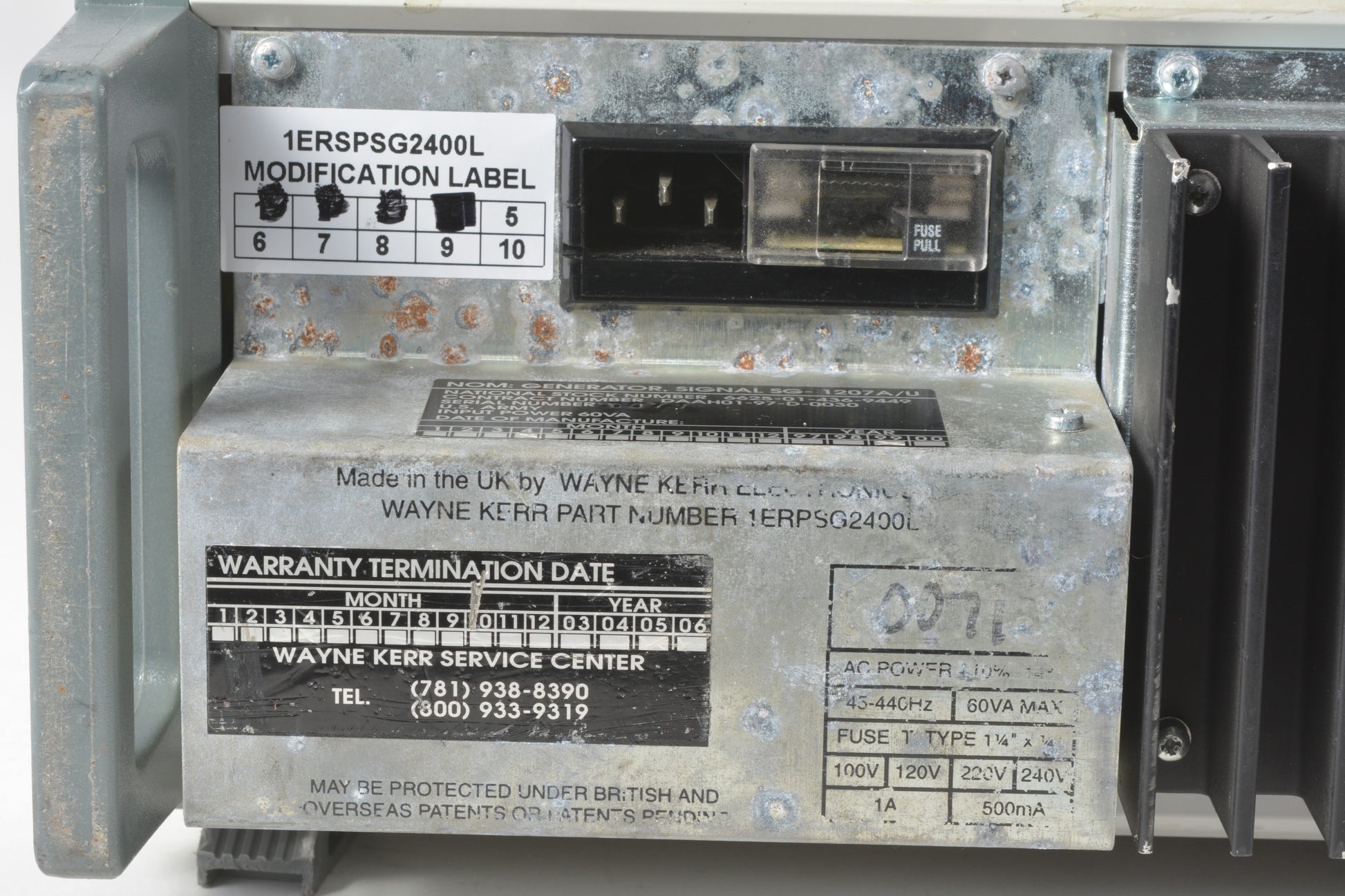 Wayne Kerr PSG2400L Synthesized Signal Generator - See Description ...