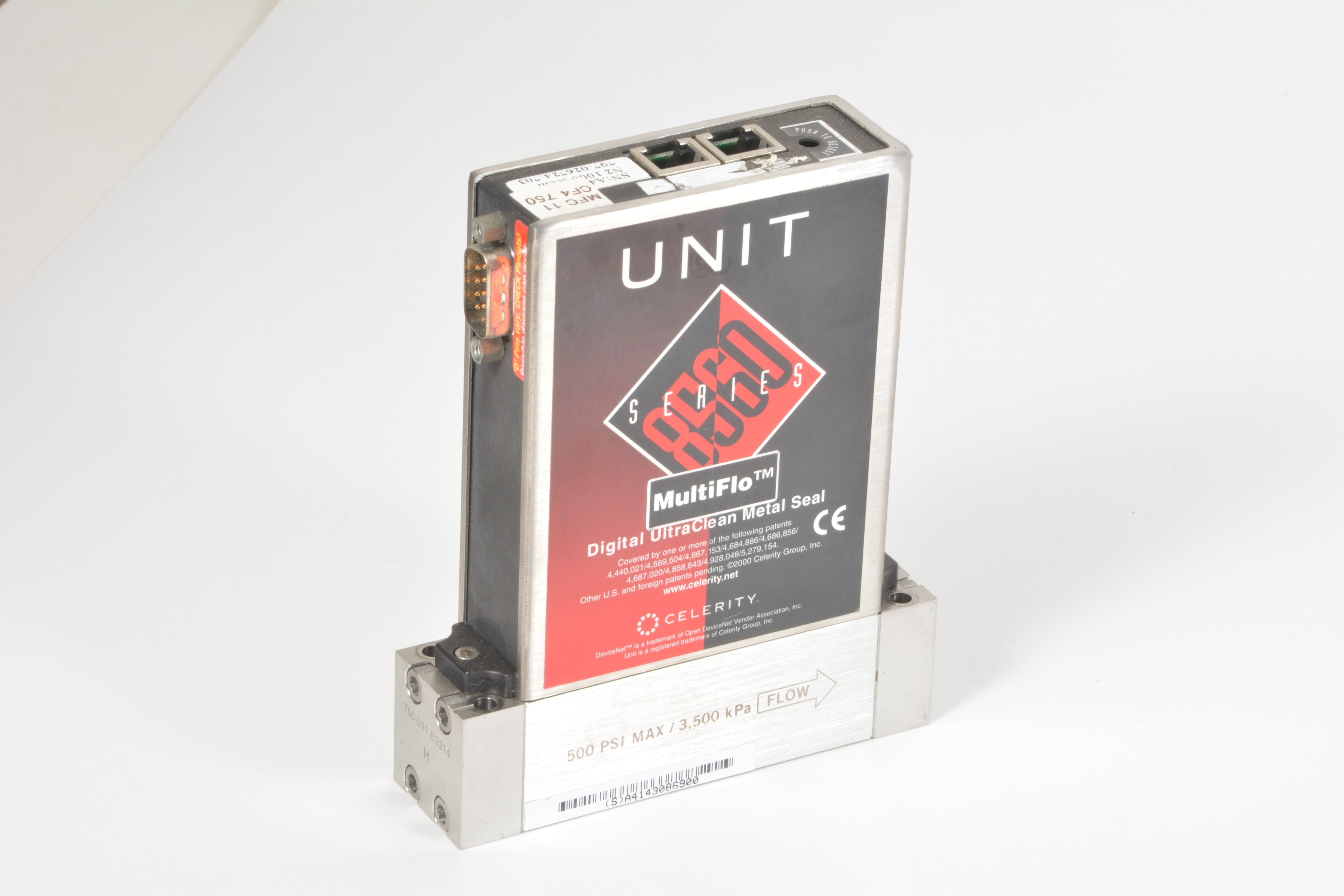 Celerity Celerity Unit MultiFlo N2 1000sccm Digital Mass Flow Controller – NTC Tech