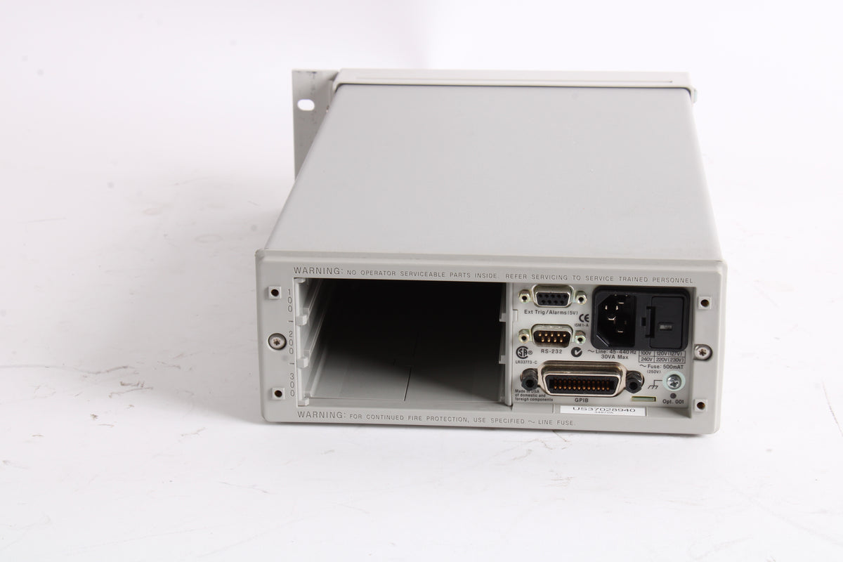 Keysight Control Module Agilent / HP / Keysight 34970A Data Switch Control Unit With Opt 001 ...