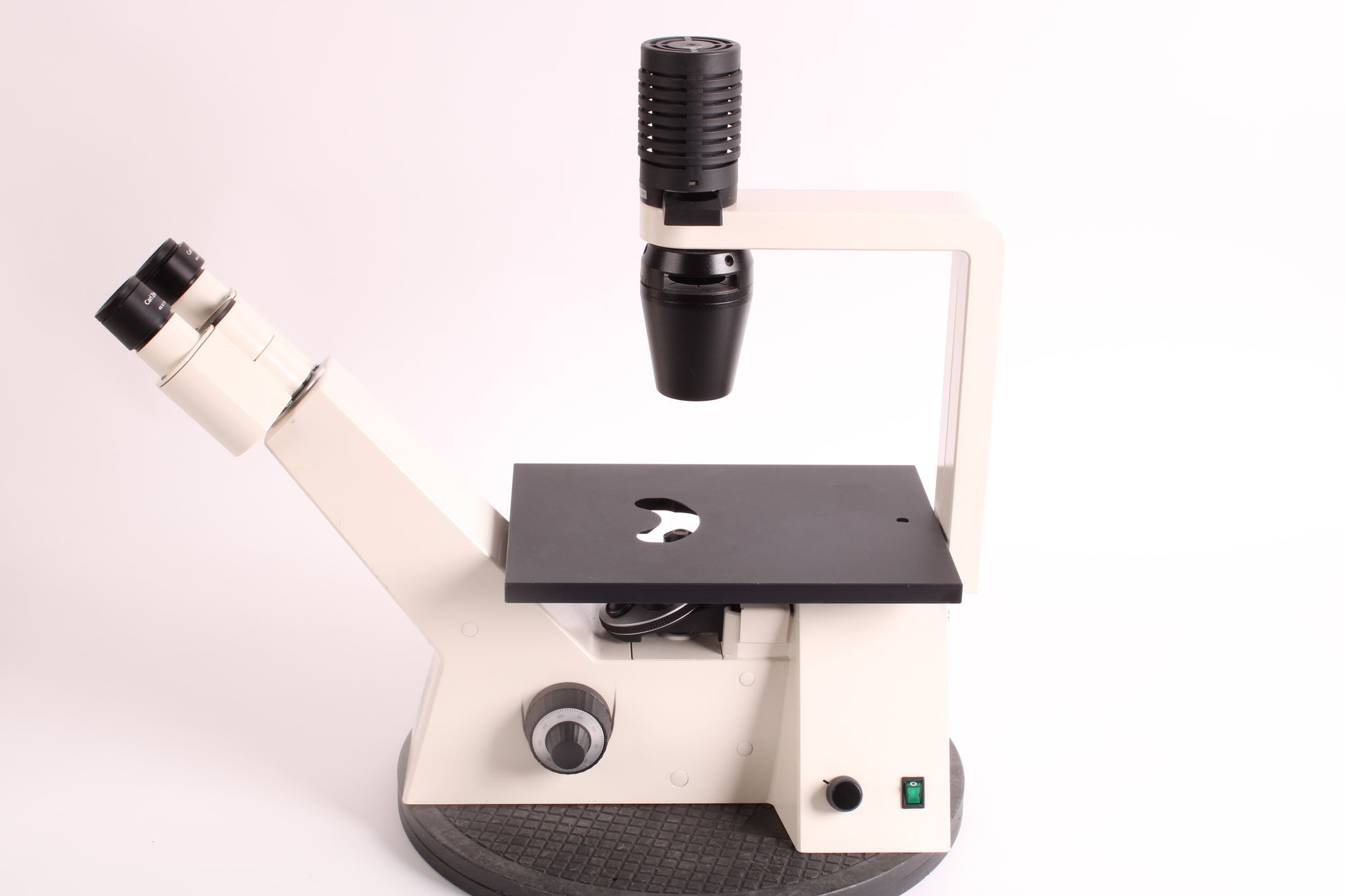 Carl Zeiss Invertoskop Inverted Contrast Microscope W/ Ocular Lens & O ...