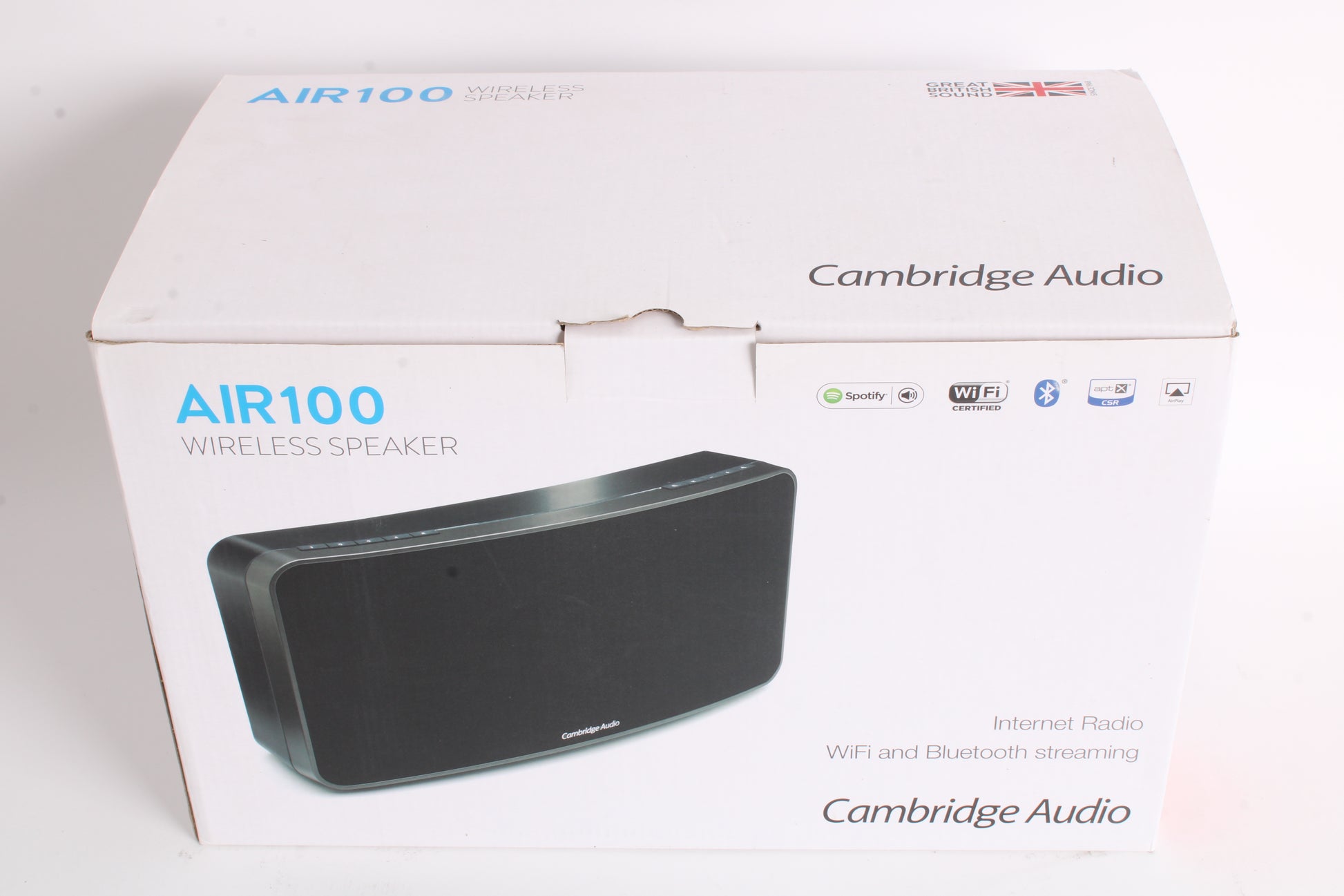 Cambridge AIR100 V2 Minx Wireless Speaker With Accessories New