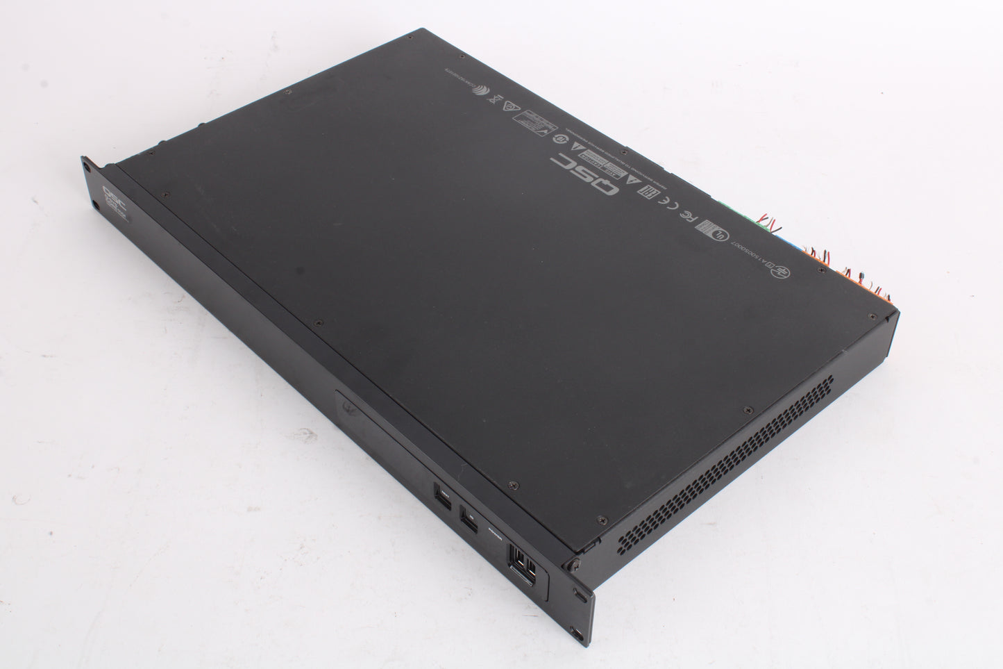 QSC Q-SYS Core 110f USB/ Flex Channels I/O Audio Signal Processor – NTC ...