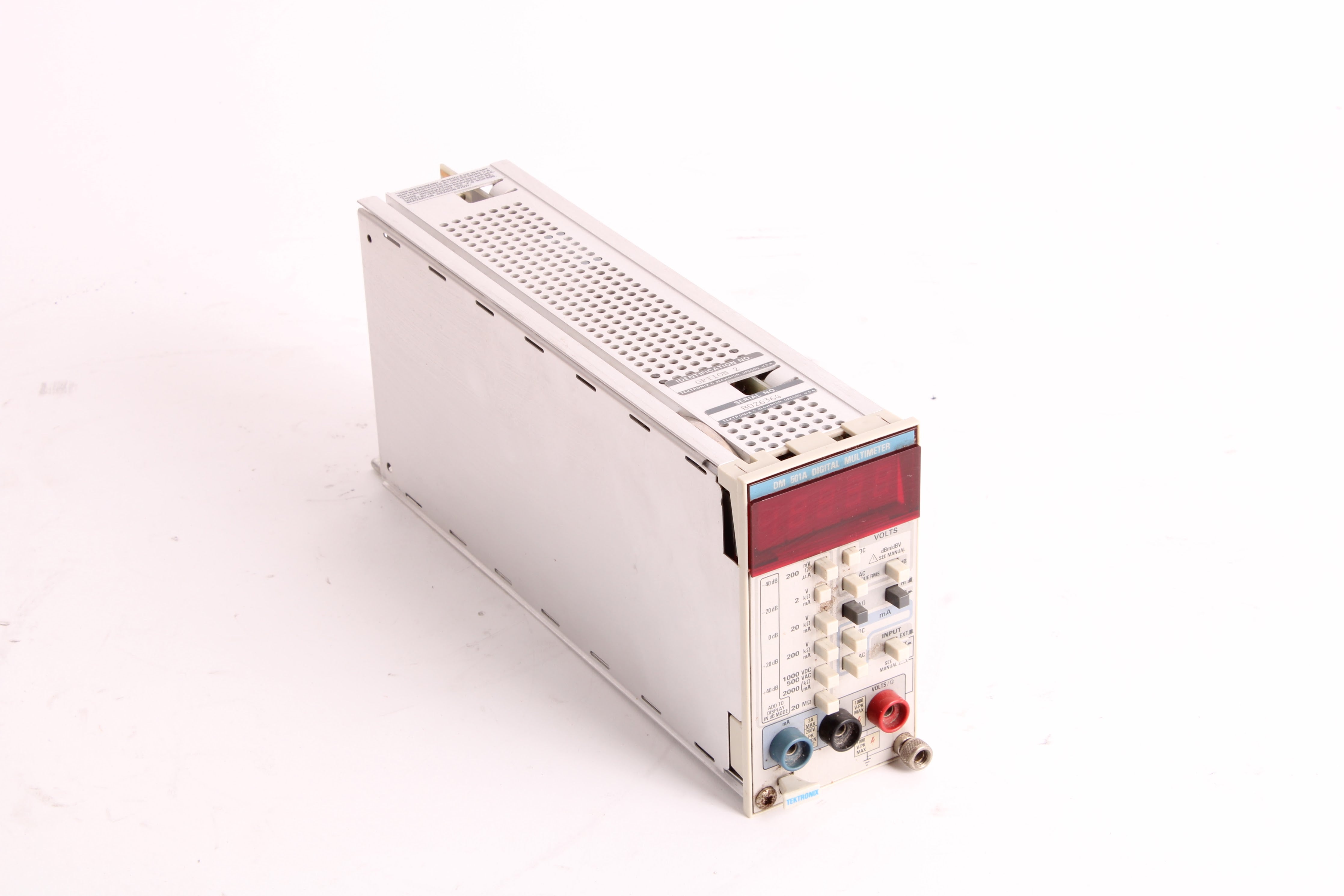 Tektronix DM 501A Digital Multimeter Plug In Module With Option 2 – NTC ...