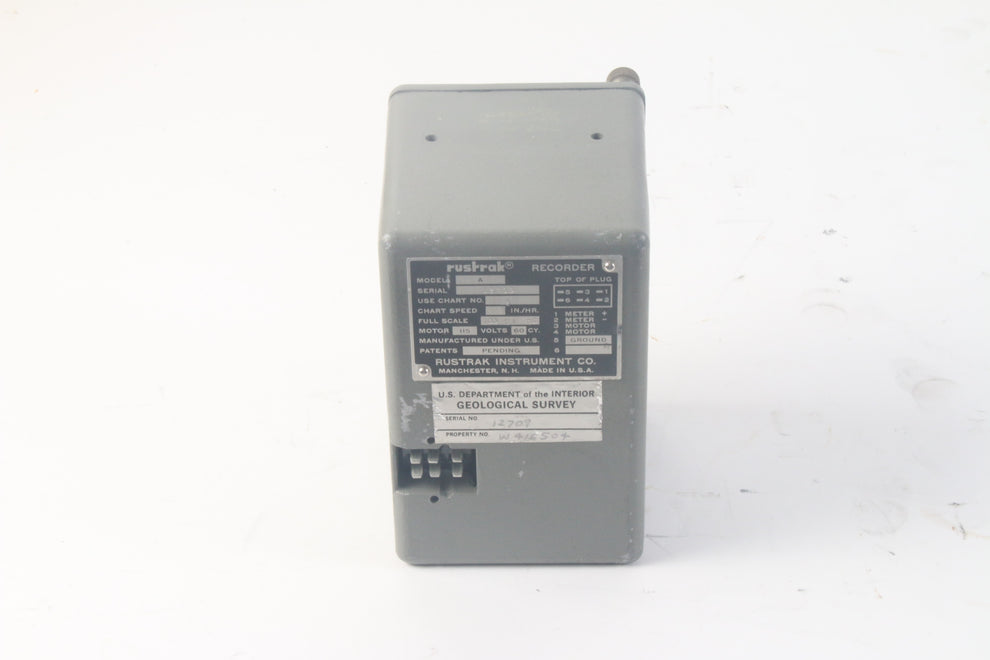 Rustrak Model A Chart Recorder Milliamperes 115V – NTC Tech