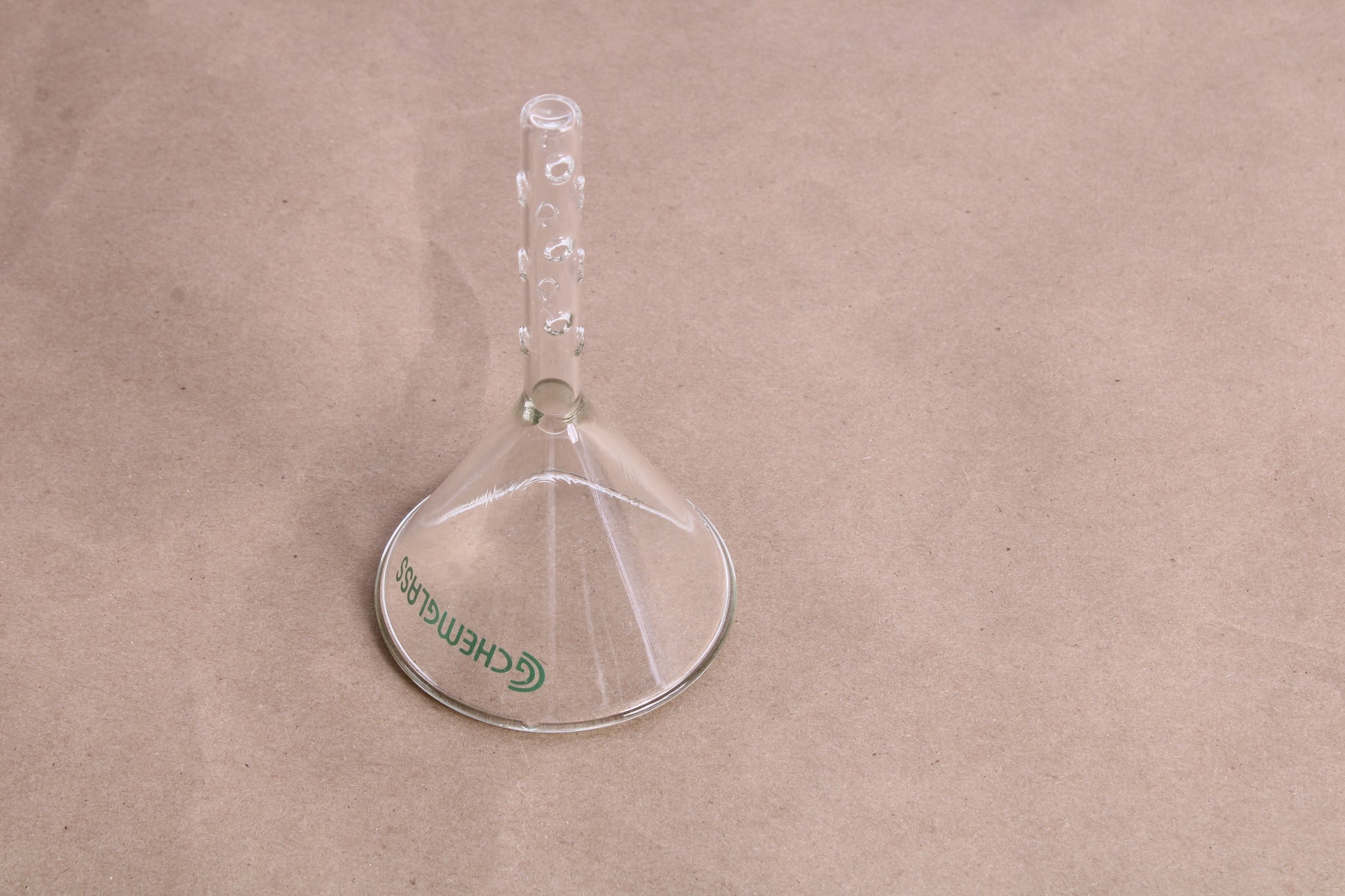 Chemglass Funnel, Solvent Addition, Stem 12mm OD X 75mm Long CG17580