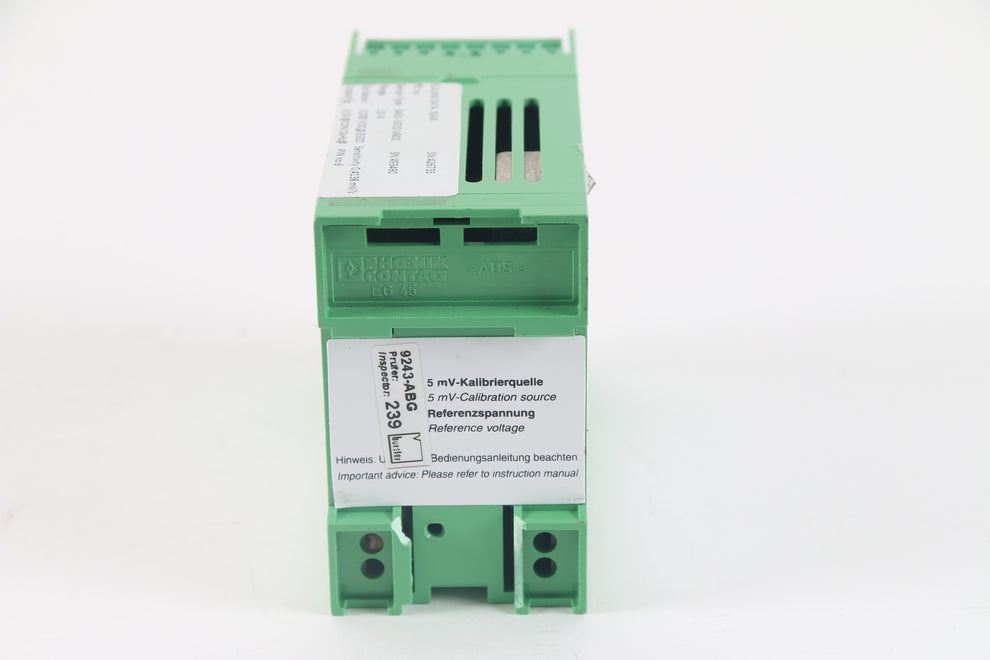 Phoenix Contact Buster Type 9243 Amplifier Module - Strain Gauge / Pot ...
