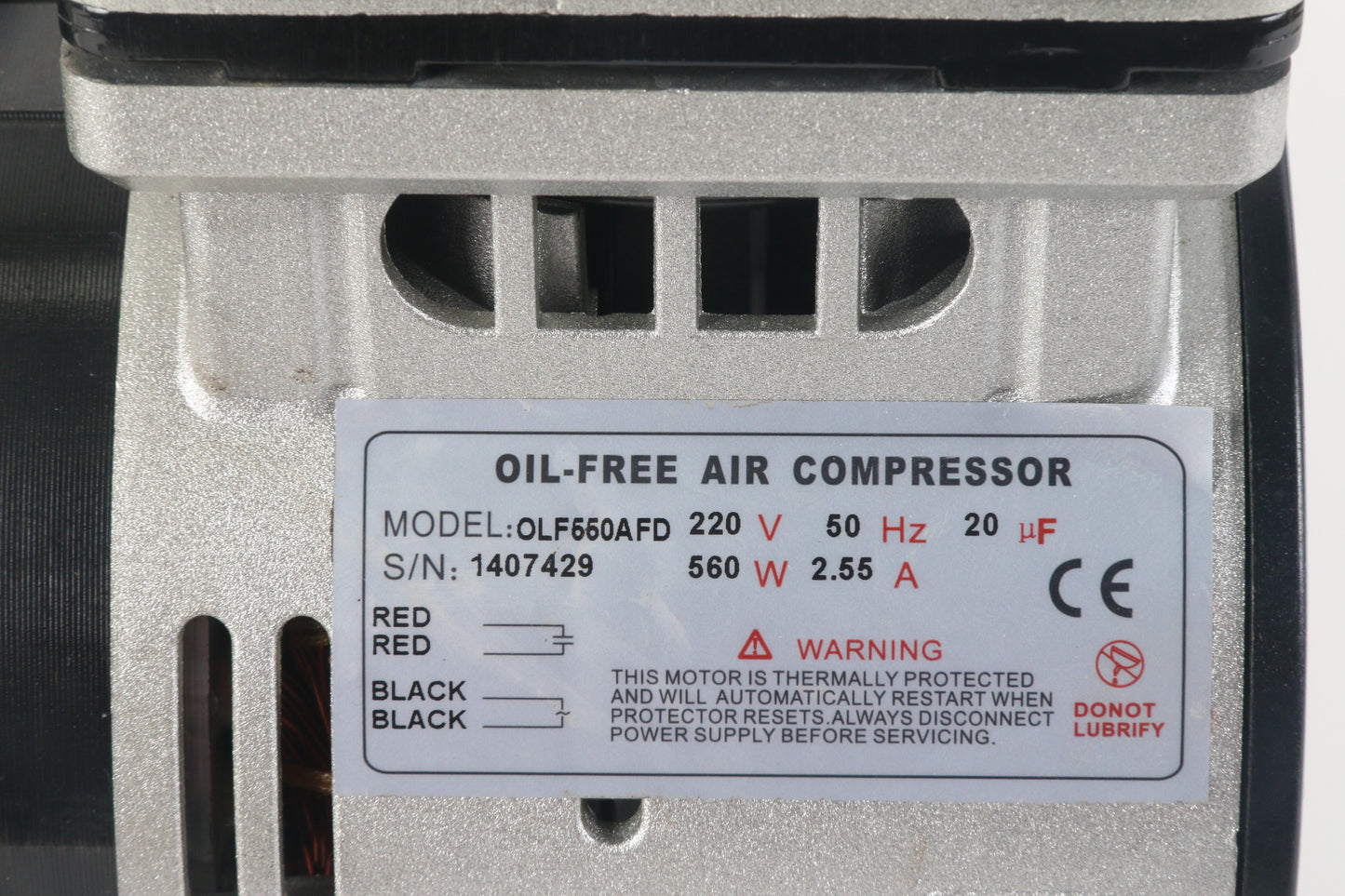Generic OLF550AFD Oil Free Air Compressor NTC Tech Generic olf550afd oil free air compressor ntc tech