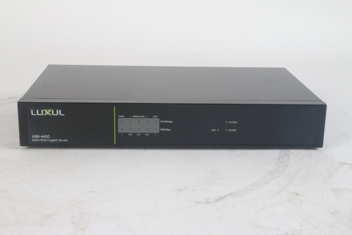 Luxul ABR-4400 AV Series Multi-WAN Gigabit Router – NTC Tech