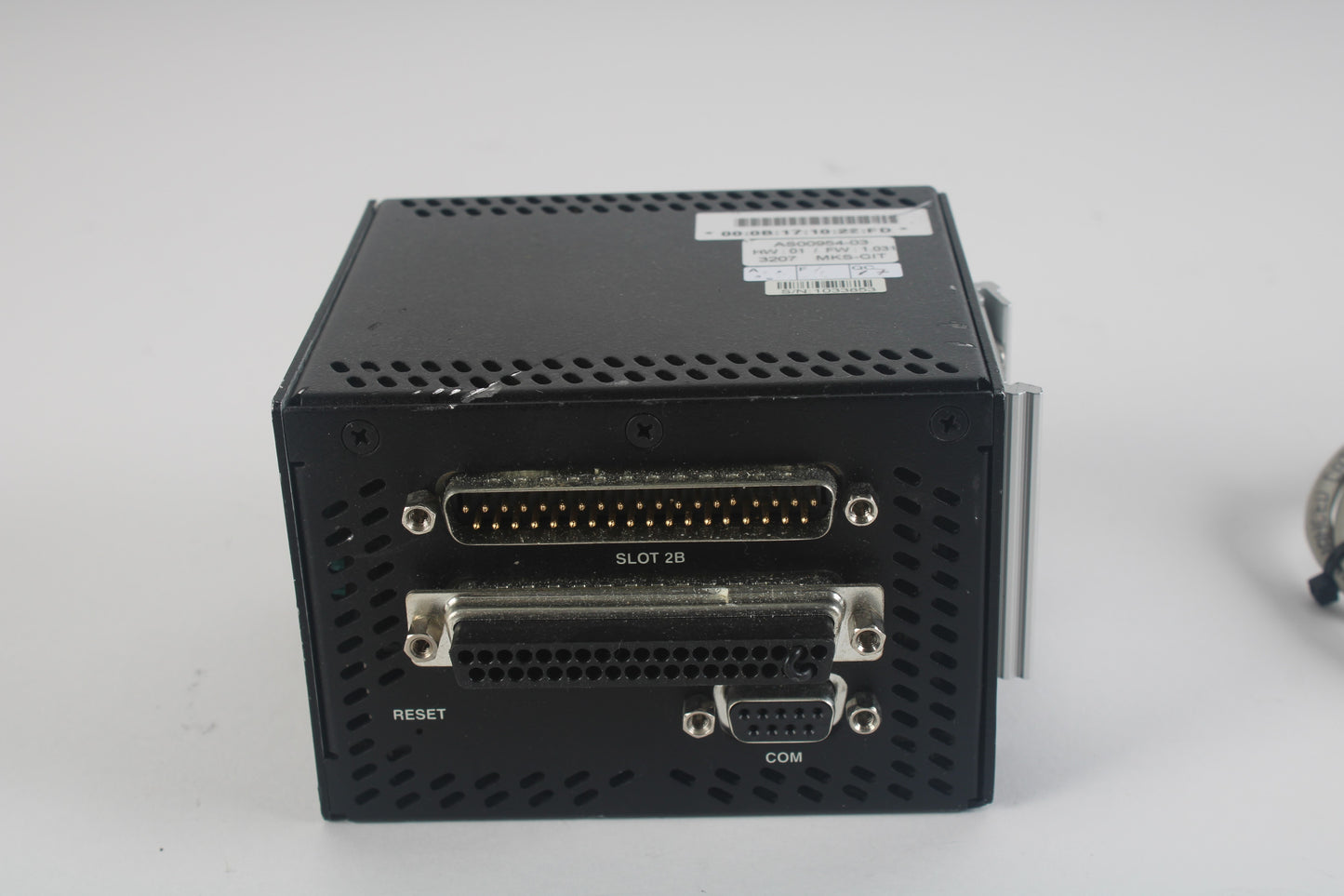 MKS AS00954-03 MacroNode I/O Network I/O Controller Module – NTC Tech