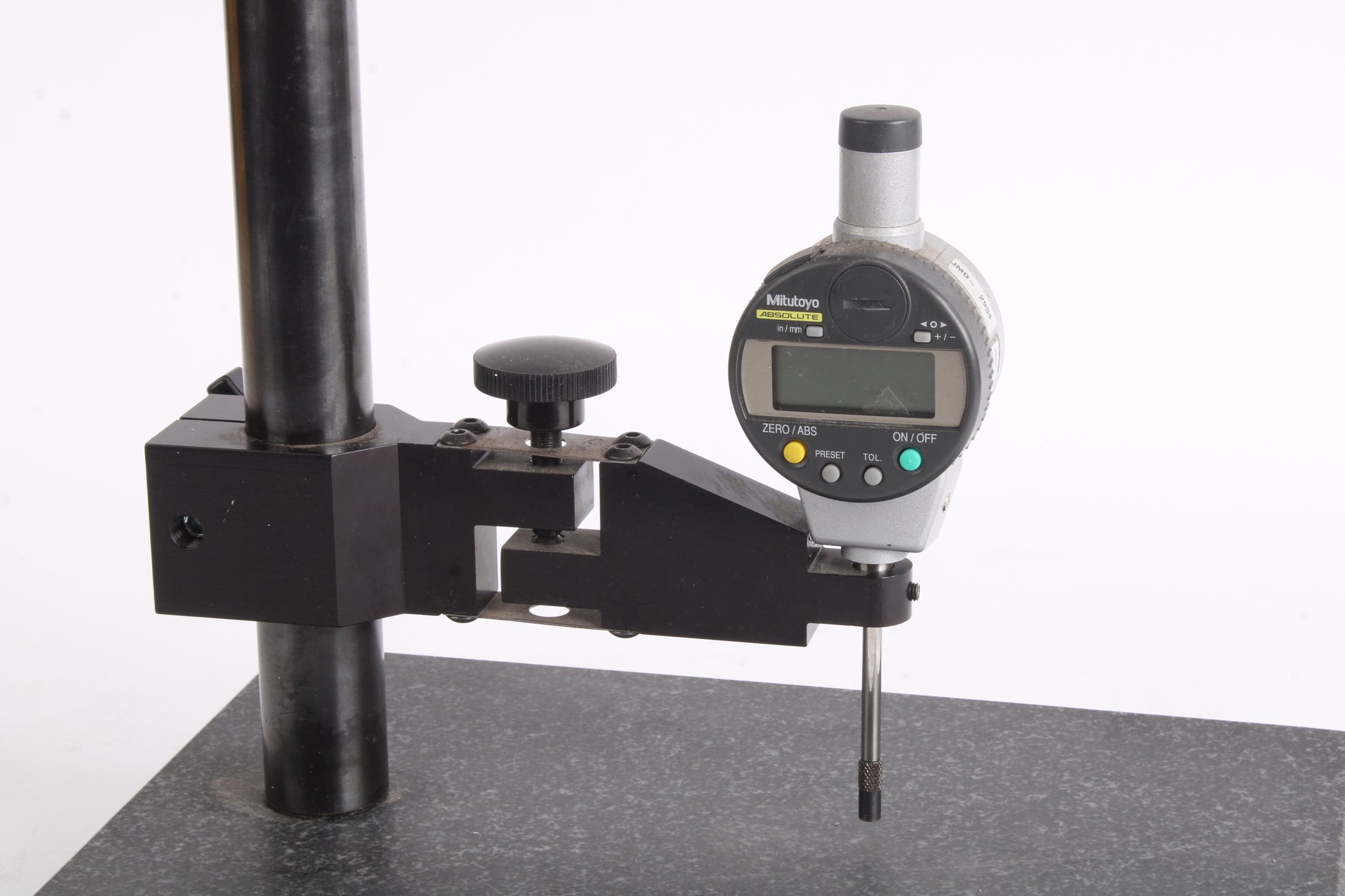 CDI Chicago Granite Base Indicator Stands With Mitutoyo ID-C125TB Indi ...