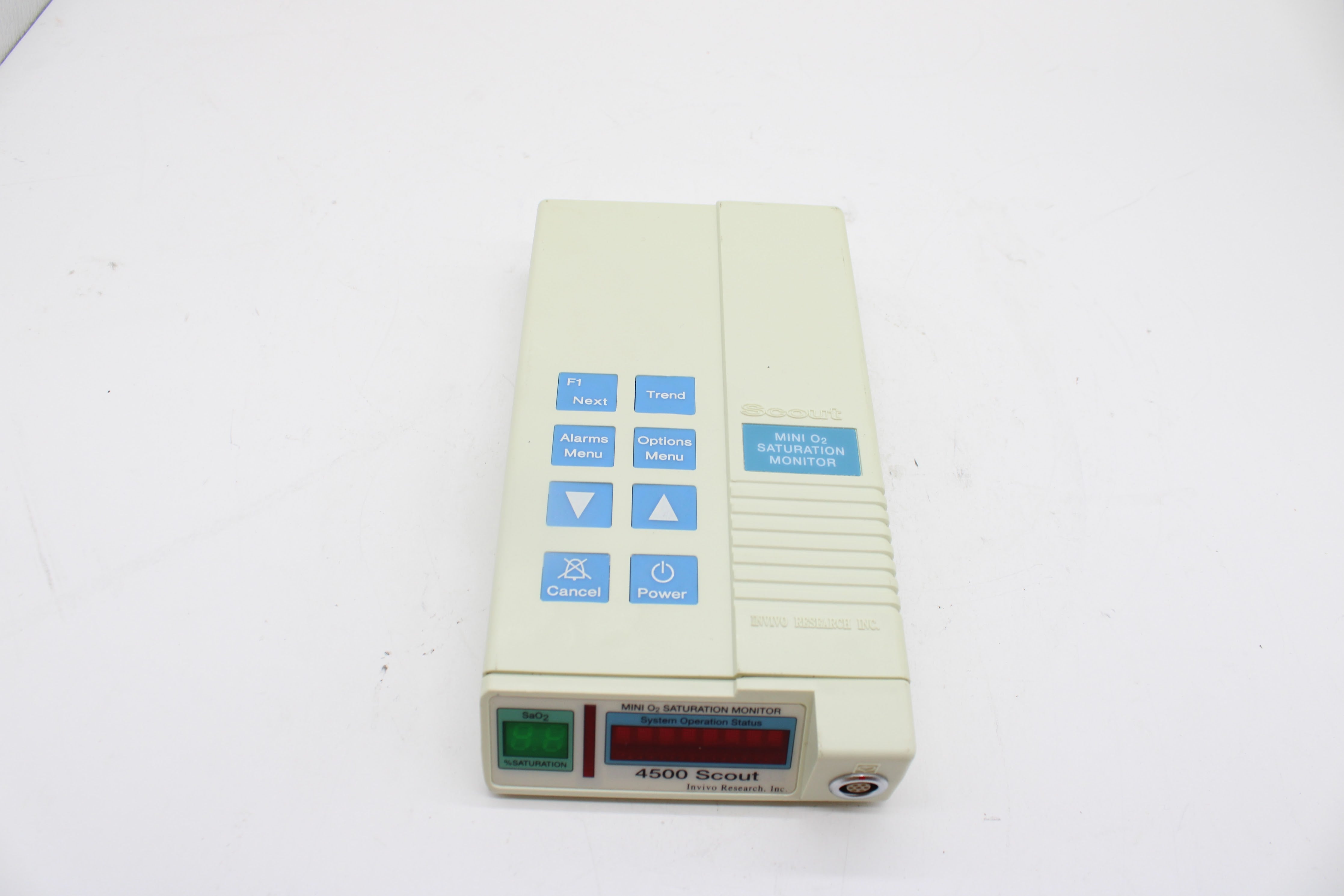 Mini O2 Monitor Invivo Research Mini O2 Saturation Monitor 4500 Scout – NTC Tech