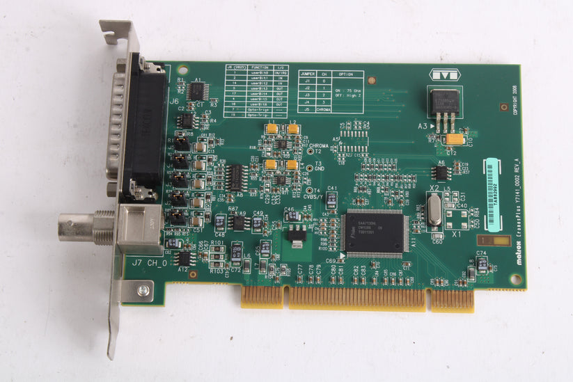 Matrox CronosPlus Y7141_0002 Frame Grabber Card - High Pro Imaging Sol ...