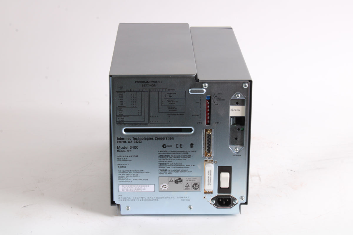 Intermec Easycoder Intermec EasyCoder 3400e Barcode Label Printer - New Open Box – NTC Tech