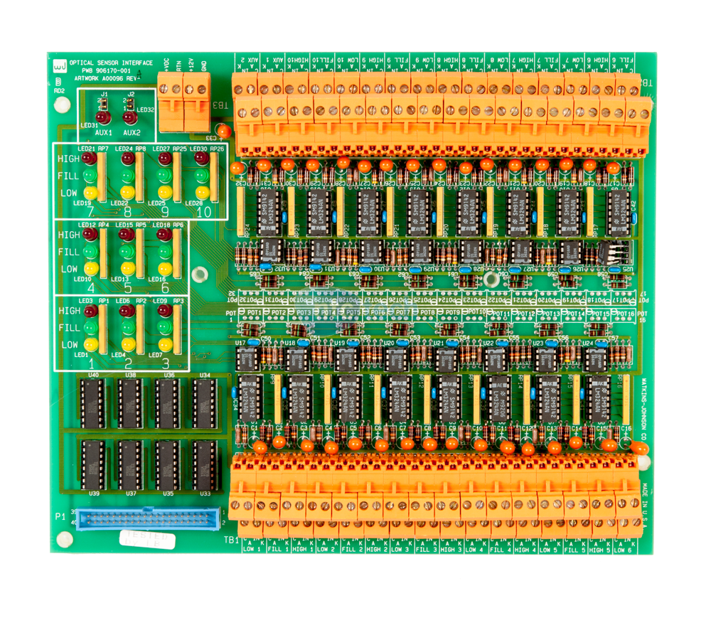 Watkins Johnson Optical Sensor Interface PWB 906170-001 – NTC Tech