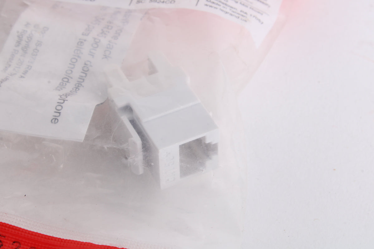 Legrand WP3450-WH CAT 5e RJ45 Keystone Connector Lot of 7 - NEW – NTC Tech