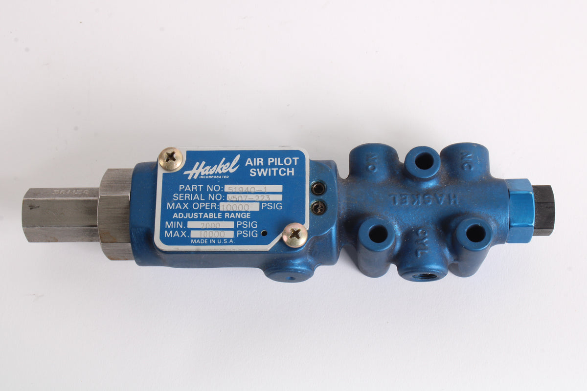 Haskel AGT-30/75 Pneumatic Driven Two Stage Gas Booster – NTC Tech