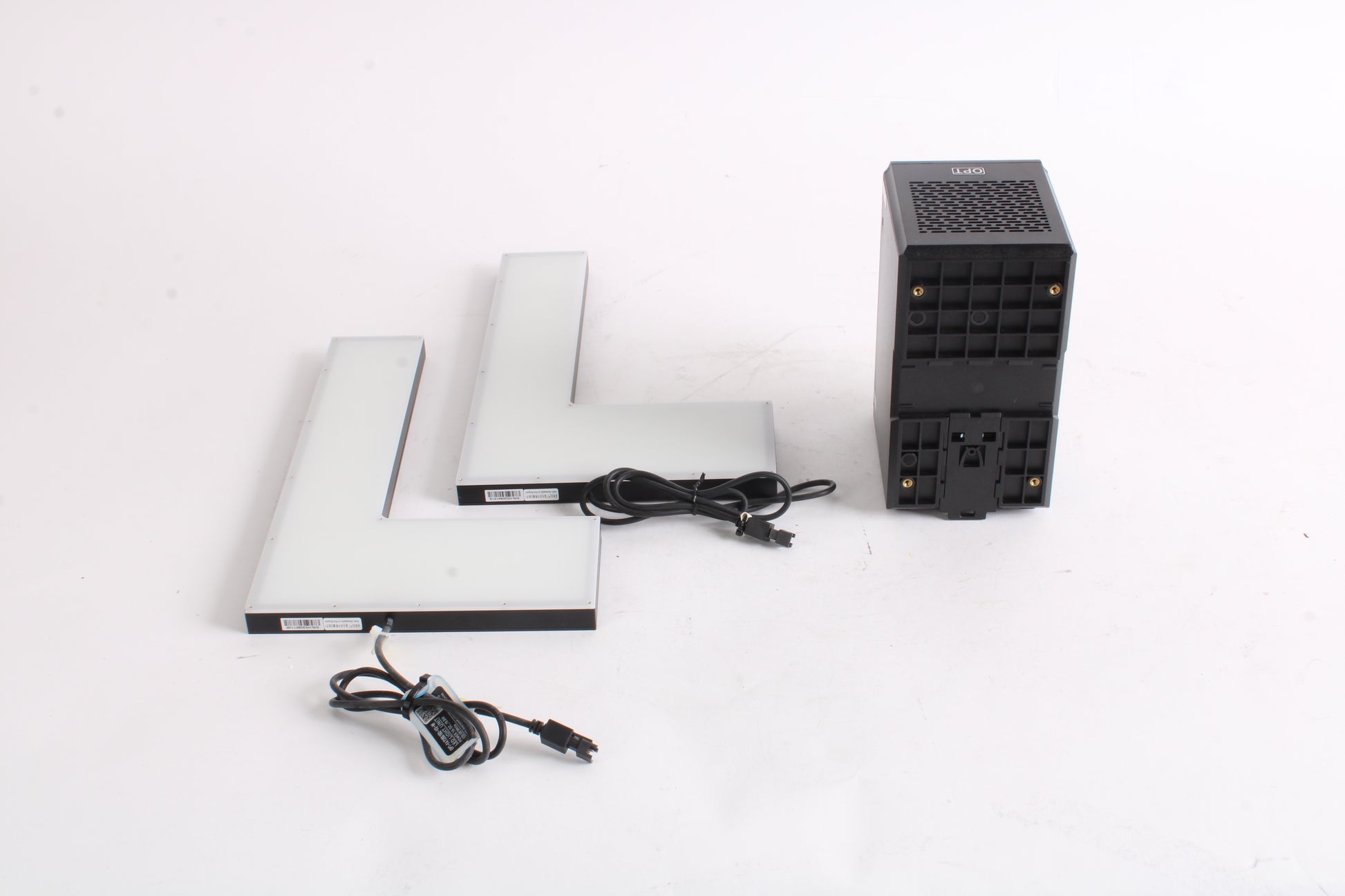 Opt Machine Vision OPT-DCA24E-4 Controller W/ 2x OPT-FAT285182-2-W Led ...