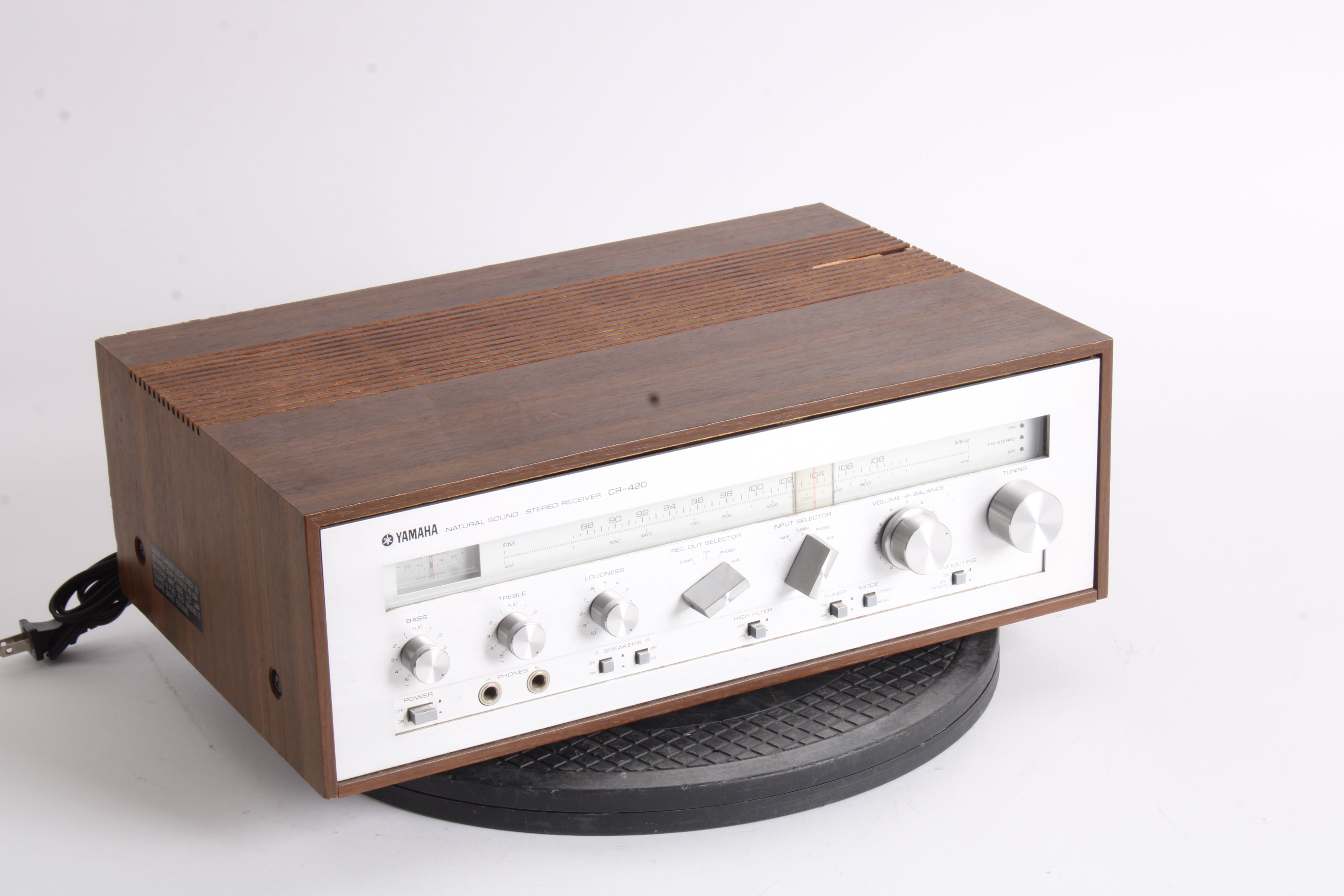 Yamaha CR-420 Natural Sound Stereo Receiver - Fair Condition – NTC