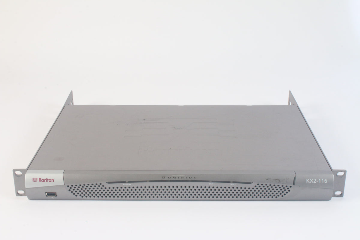 Paritan Rack Device Raritan Dominion DKX2-116 16-Ports KVM Over IP Switch with Rack Ears ...