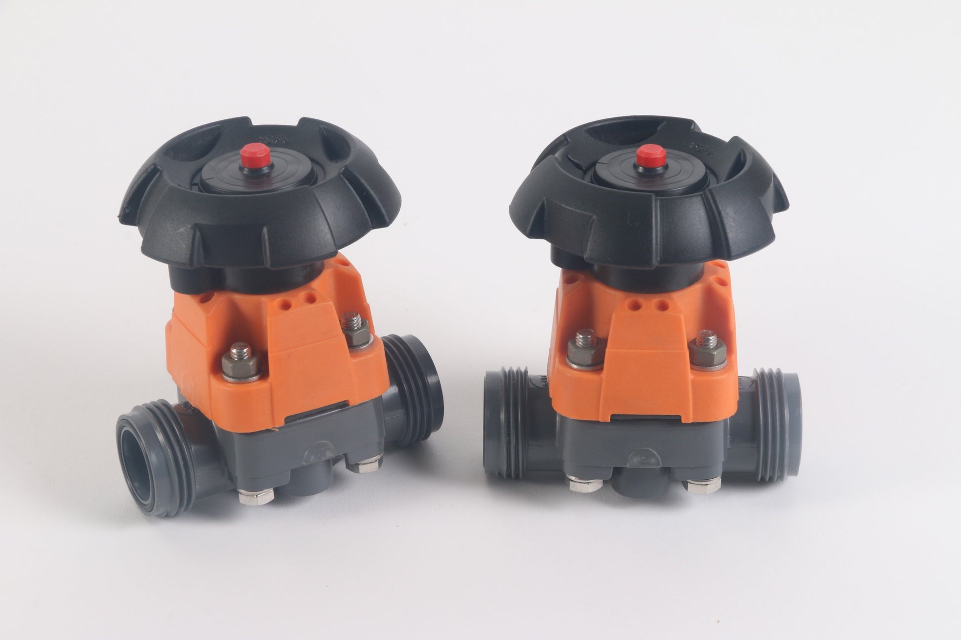 George Fischer +GF+ d20 DN15 1/2-Inch Type 314 PVC-U Valve Lot of 2 ...
