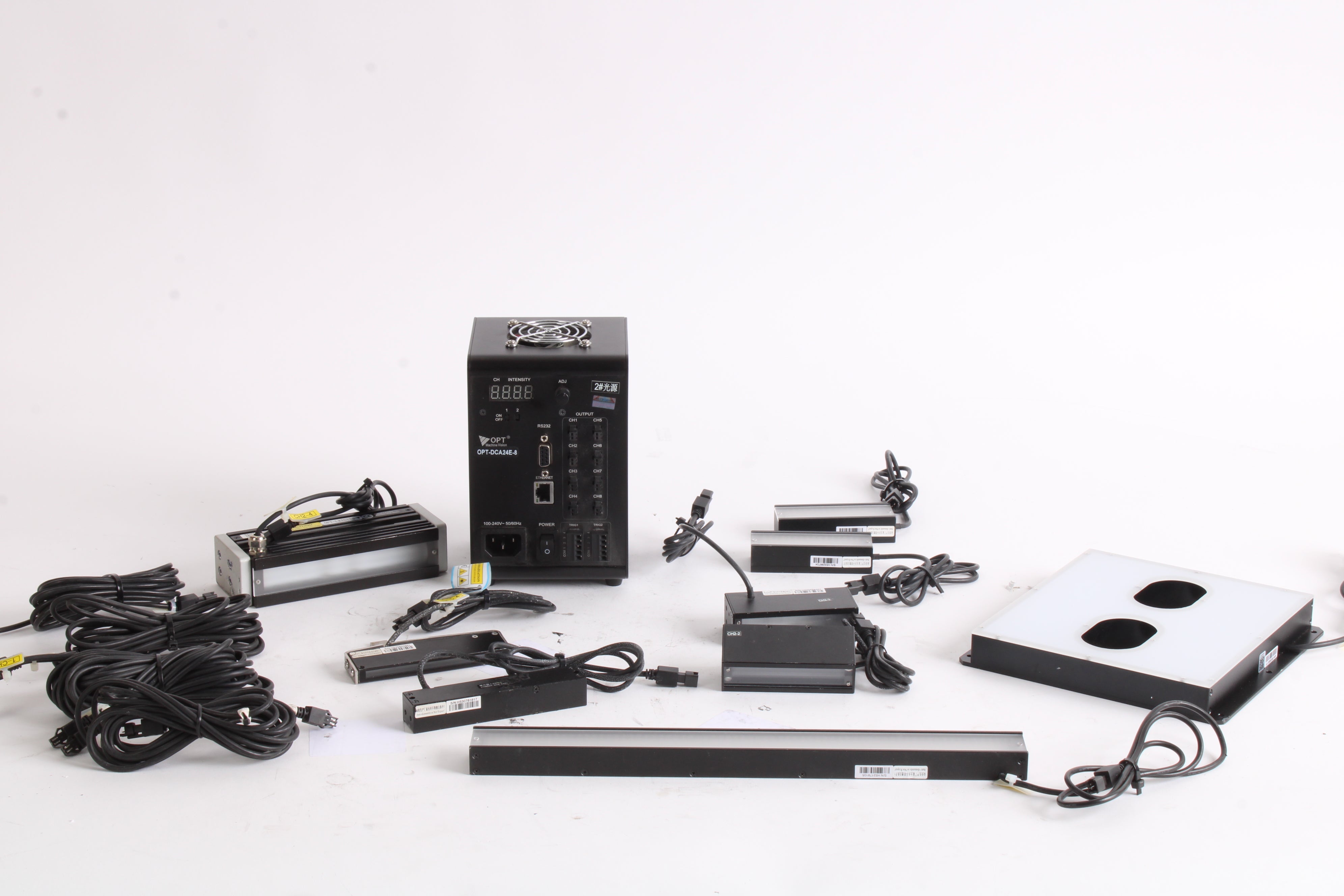 Opt Machine Vision OPT-DCA24E-8 Lighting Controller With 9x Light Modu ...